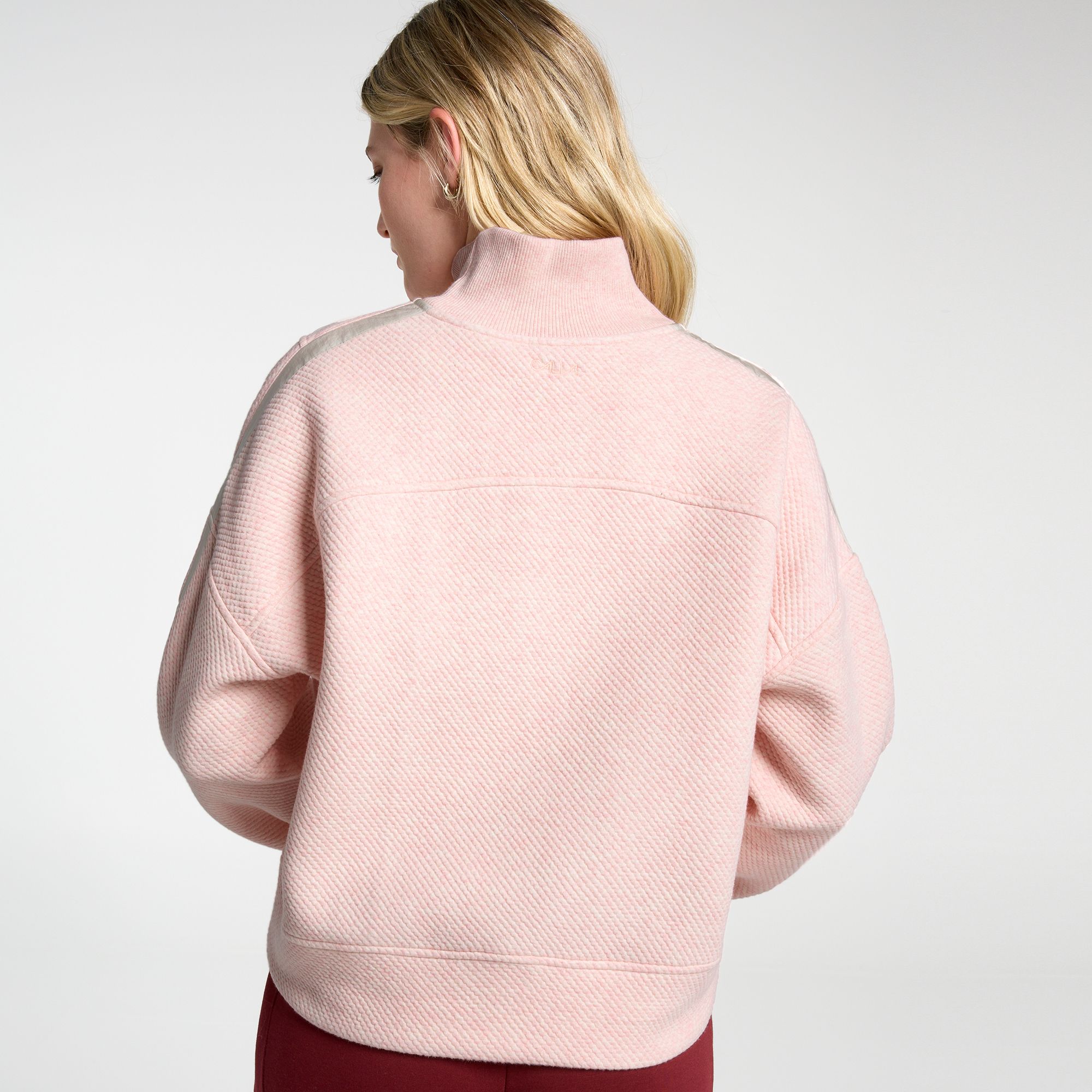 CALIA Women's Elevate Ripple 1/4 Zip Pullover product image
