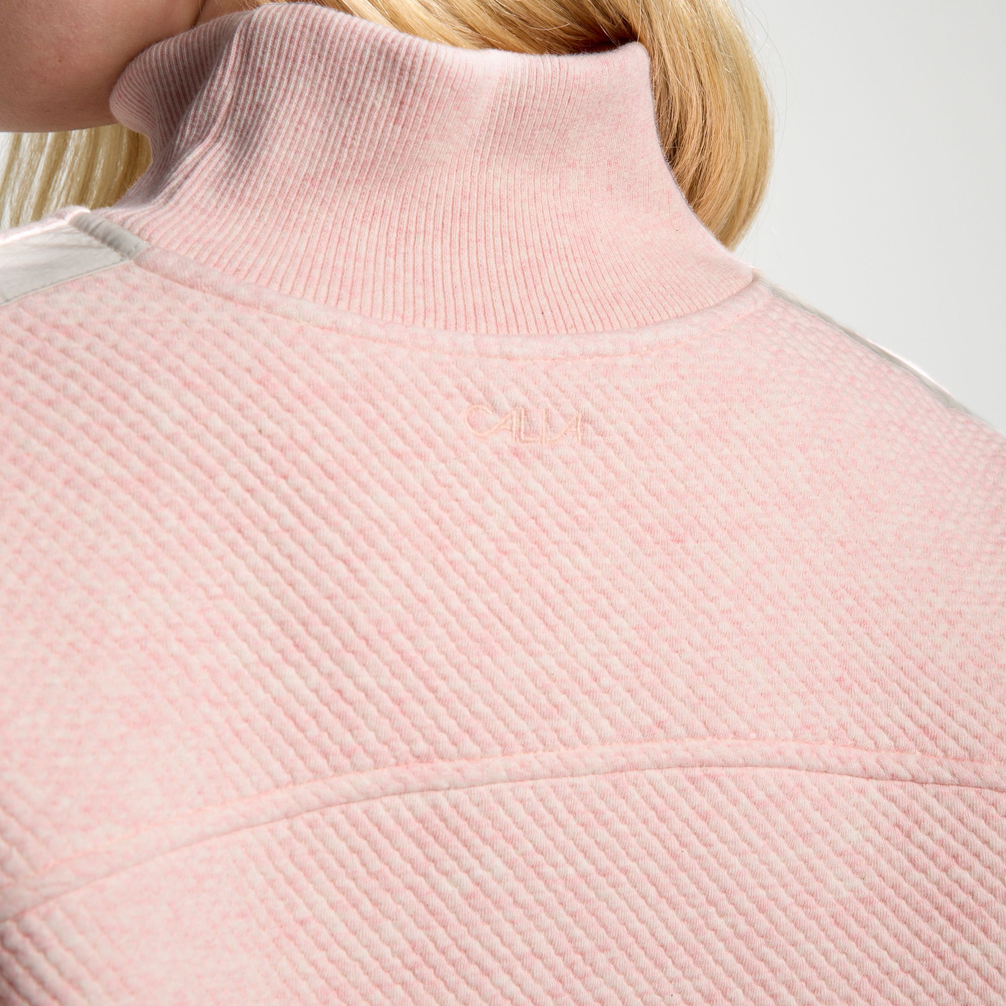 CALIA Women's Elevate Ripple 1/4 Zip Pullover product image