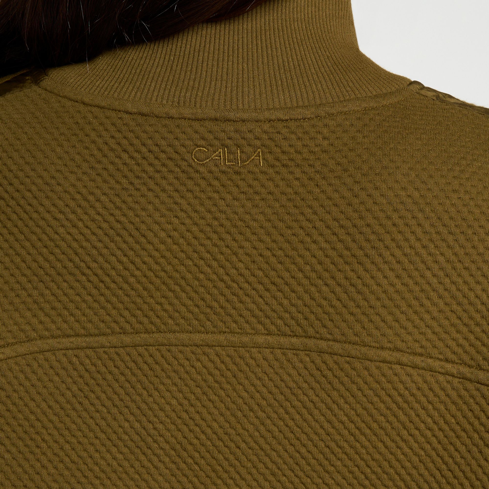 CALIA Women's Elevate Ripple 1/4 Zip Pullover product image