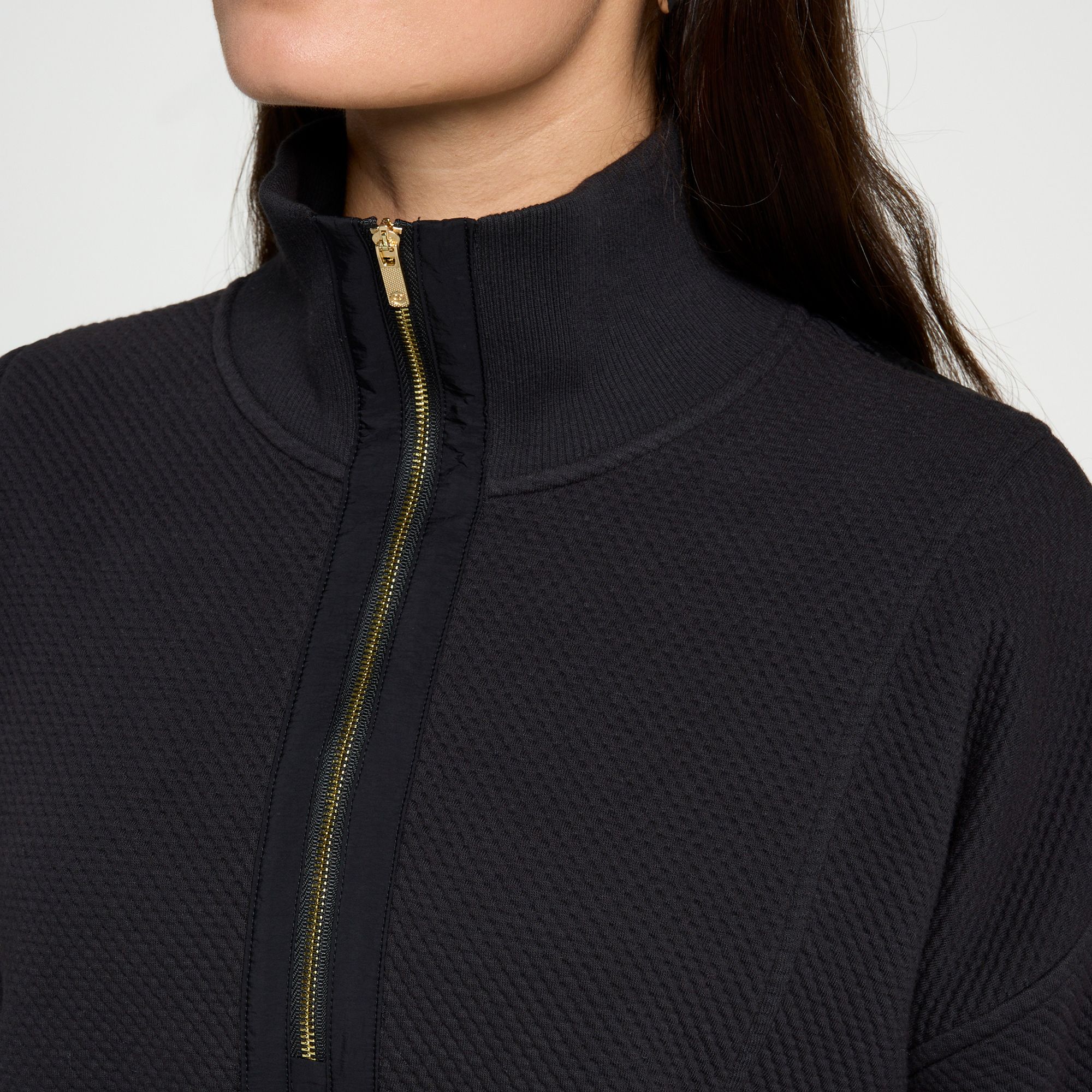 CALIA Women's Elevate Ripple 1/4 Zip Pullover product image