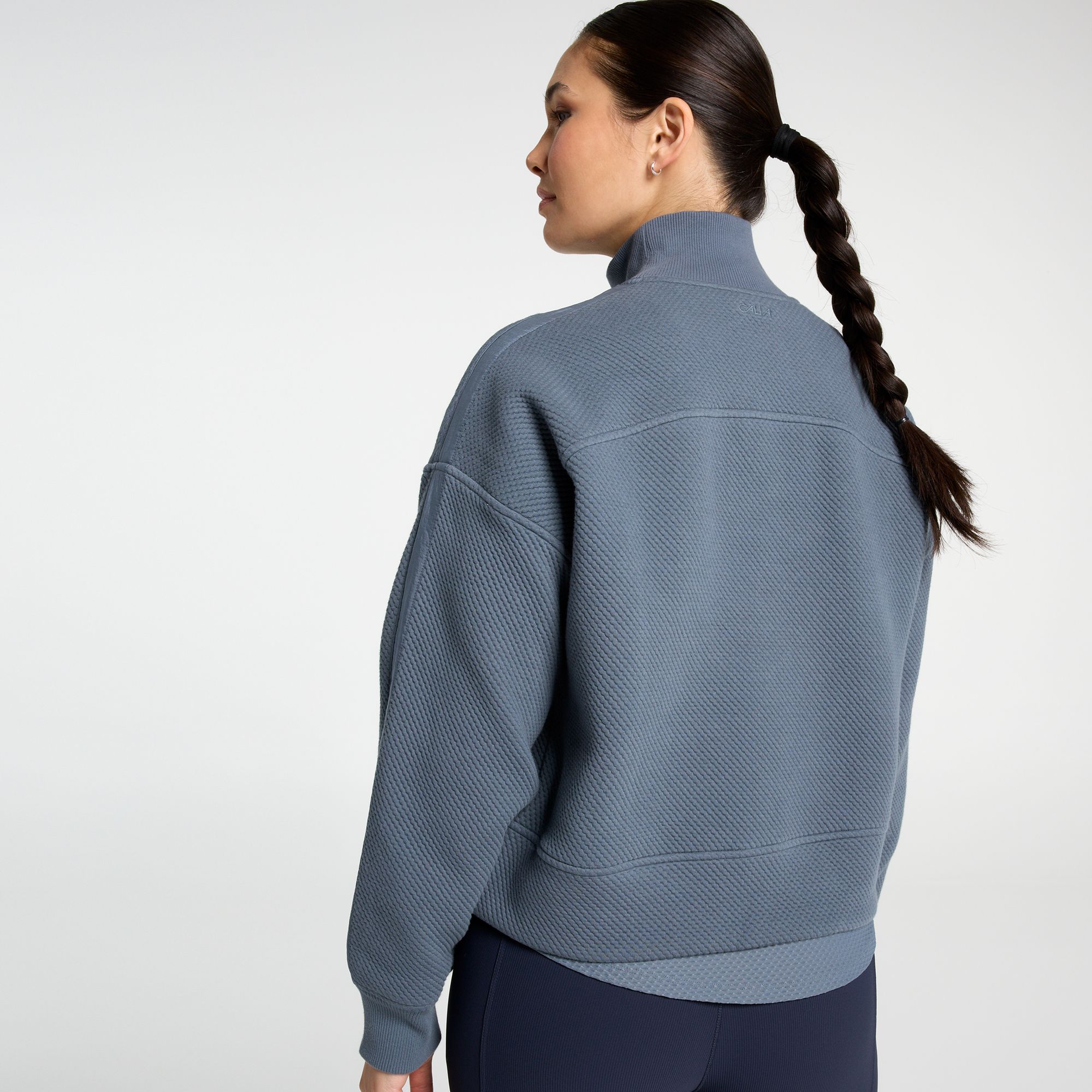 CALIA Women's Elevate Ripple 1/4 Zip Pullover product image