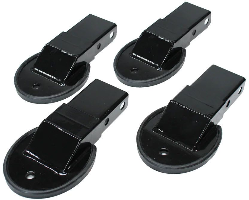 Powertec Footplates for Olympic Bench – Set of 4