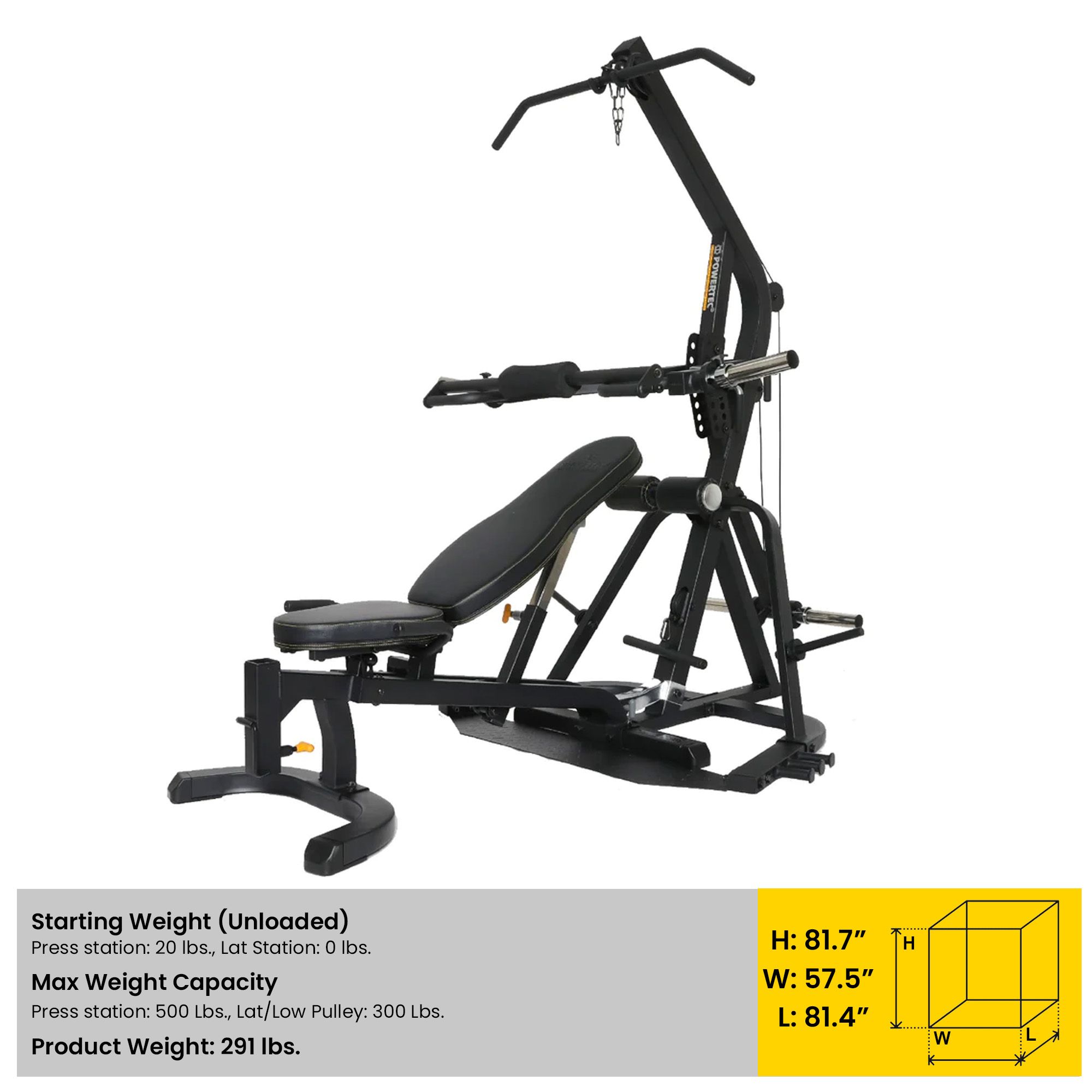 Powertec Workbench LeverGym product image