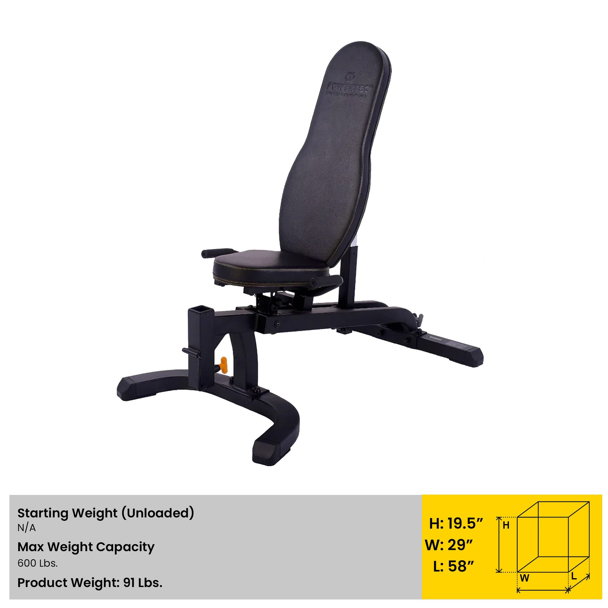 Powertec  Streamline Utility F.I.D. Bench product image