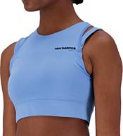 New Balance Shape Shield Women's Cropped Sports Bra - Free