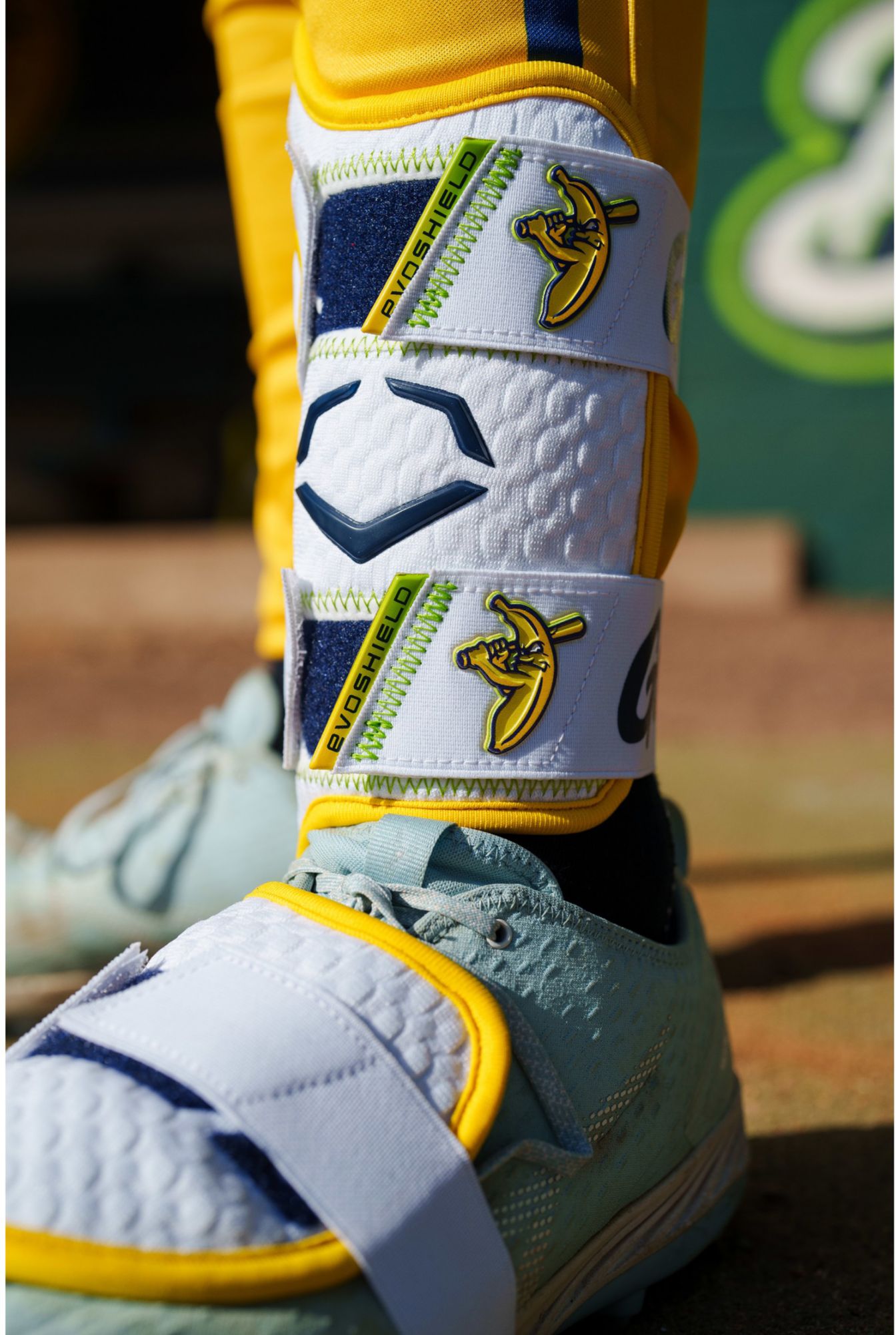 EvoShield x Savannah Bananas Unisex Pro-SRZ 2.0 Batter's Leg Guard product image