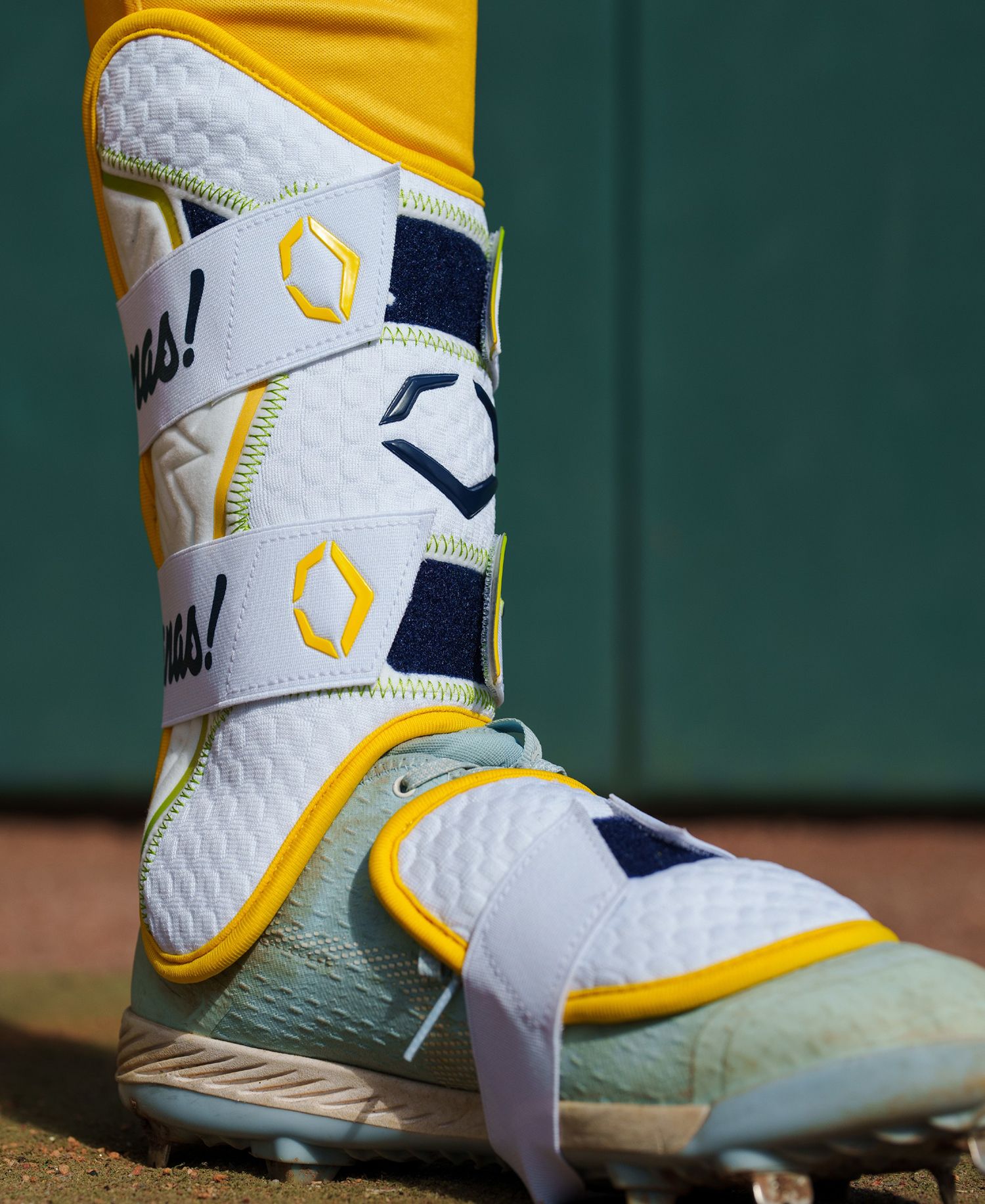 EvoShield x Savannah Bananas Unisex Pro-SRZ 2.0 Batter's Leg Guard product image