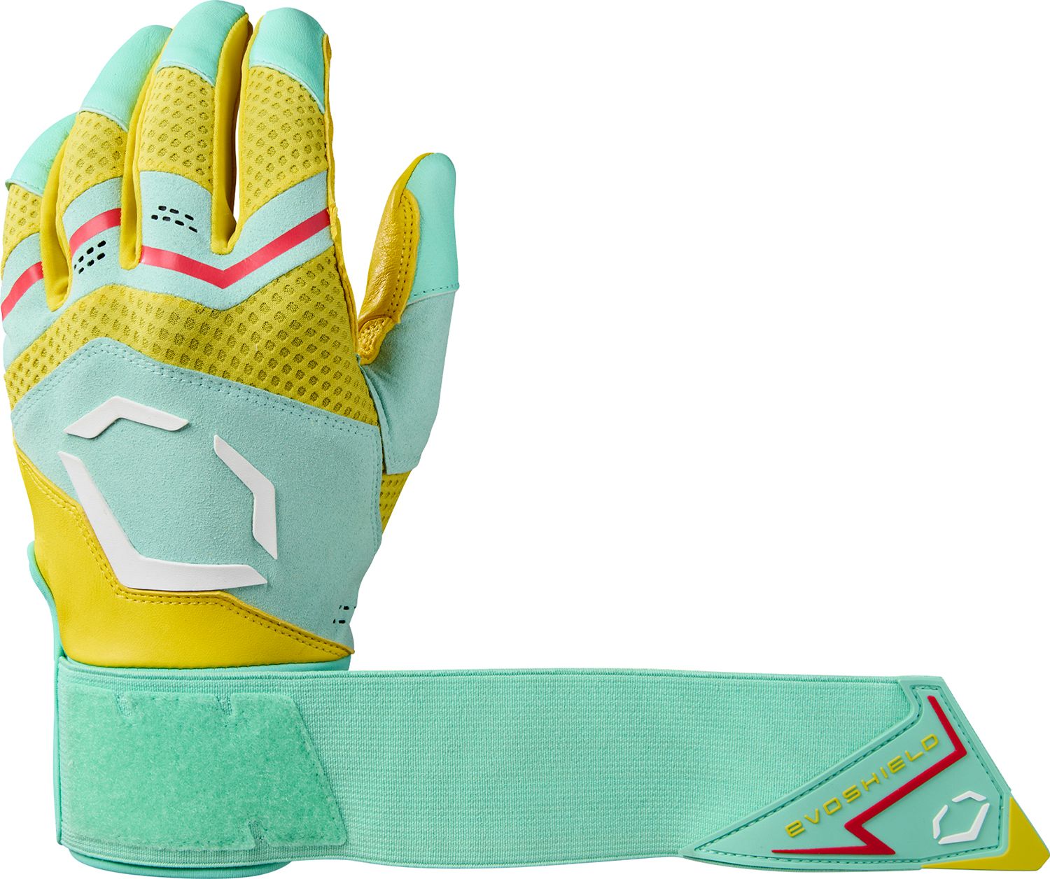 Evoshield Adult Full Wrap Carbyne Batting Gloves product image