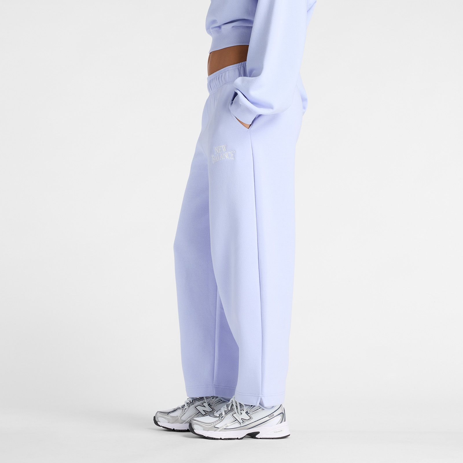 New Balance Women's Trackside Fleece Barrel Pants product image