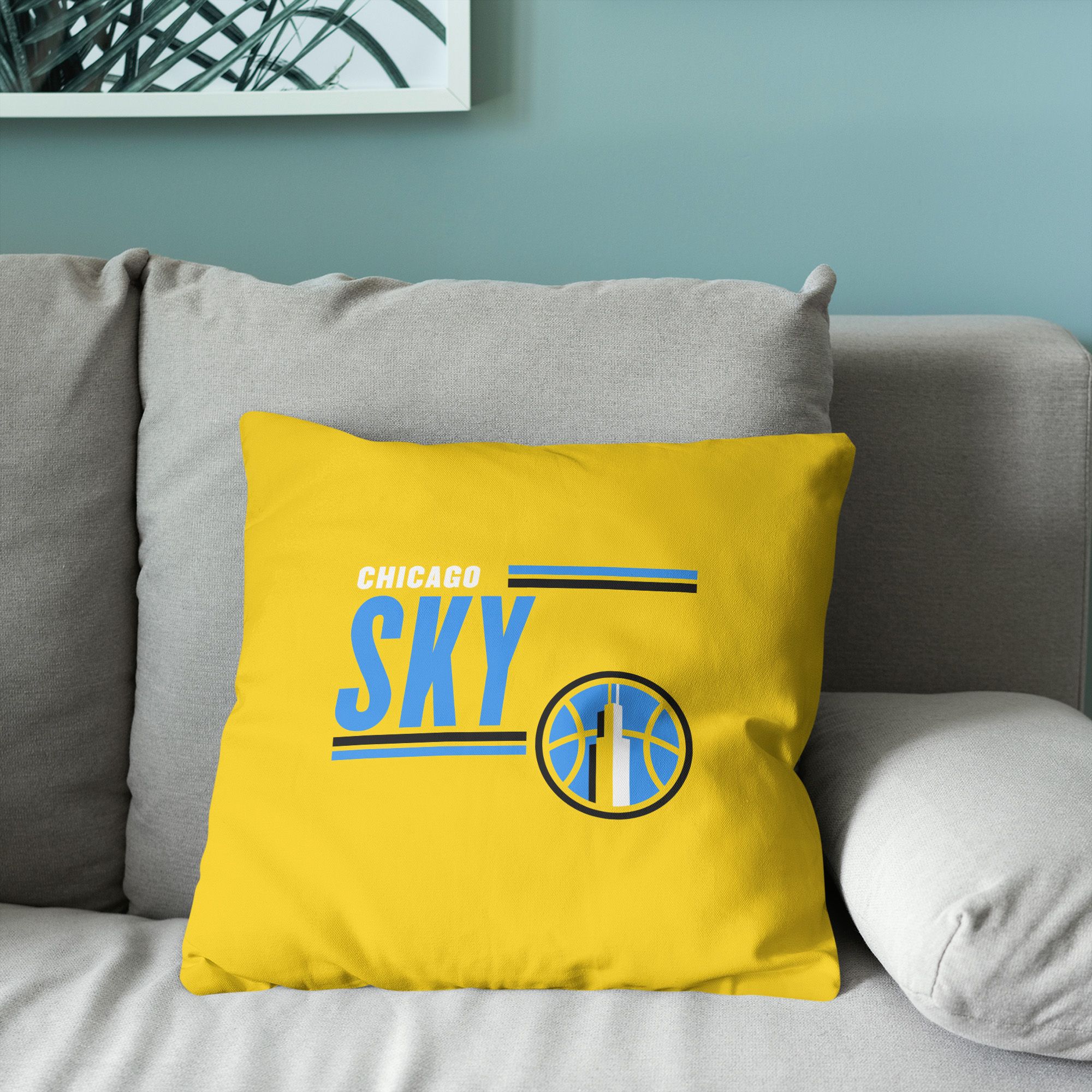 Northwest Chicago Sky Multi Double Down Pillow product image