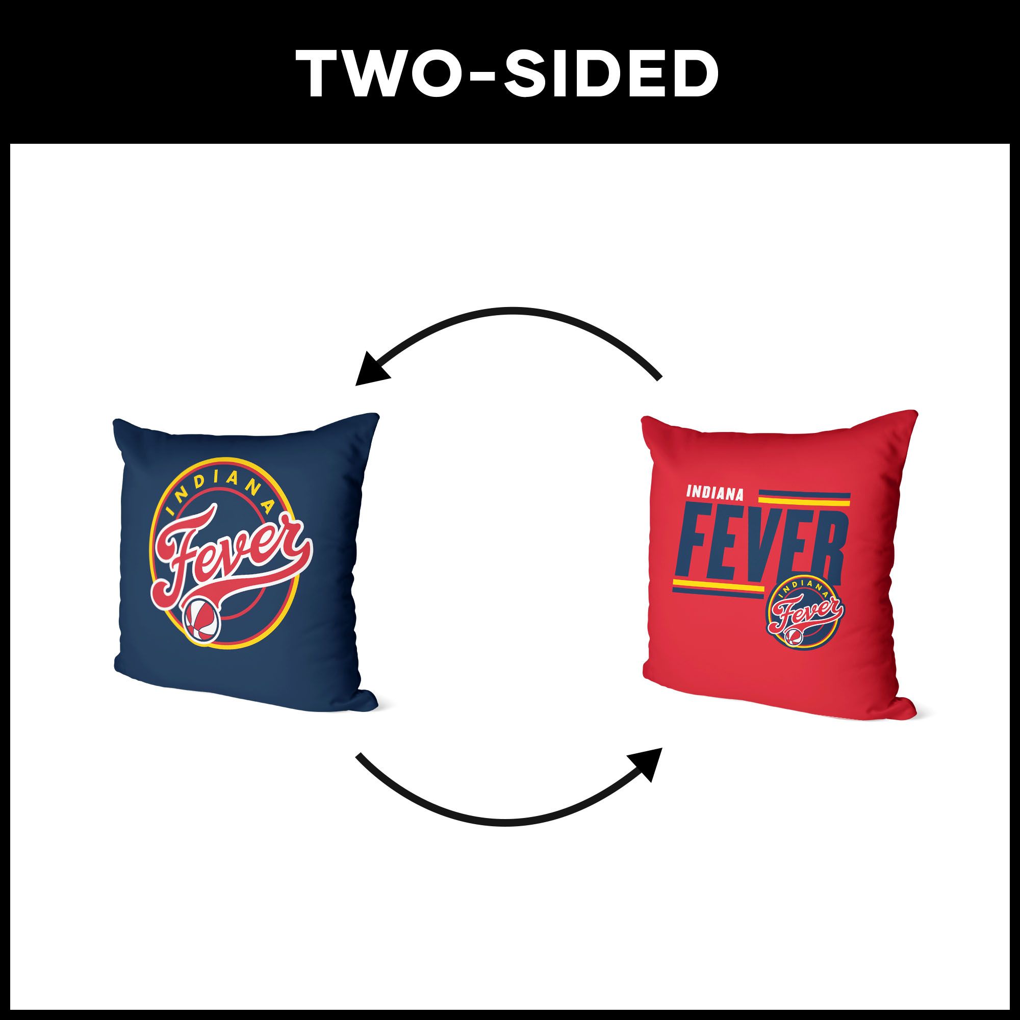 Northwest Indiana Fever Multi Double Down Pillow product image