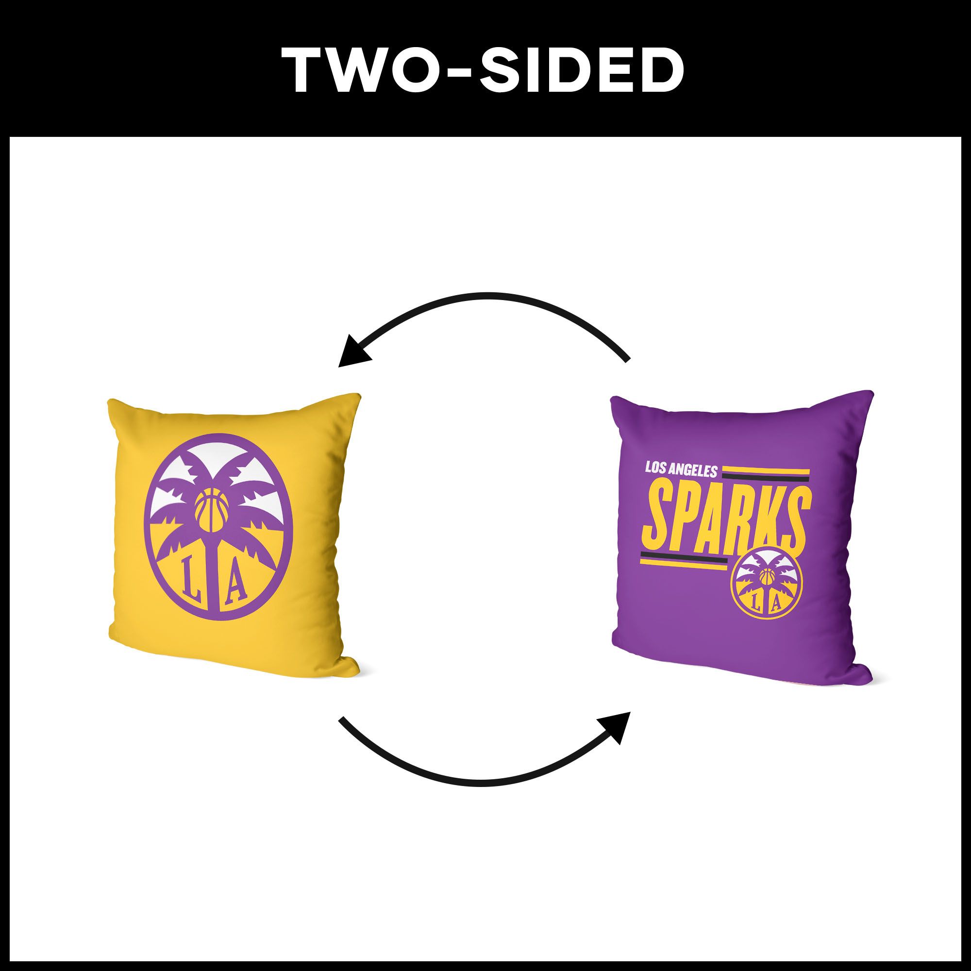 Northwest Los Angeles Sparks Multi Double Down Pillow product image