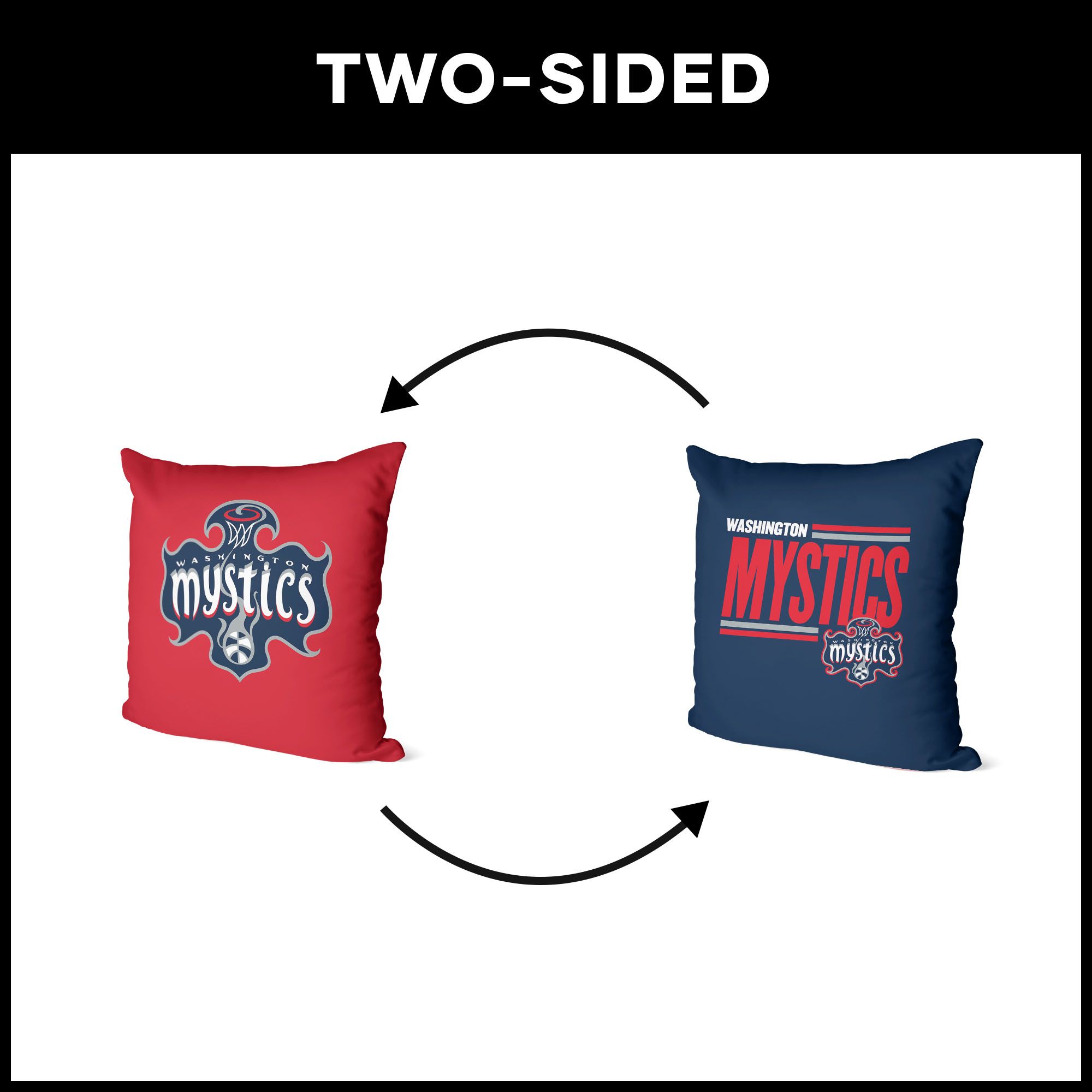 Northwest Washington Mystics Multi Double Down Pillow product image