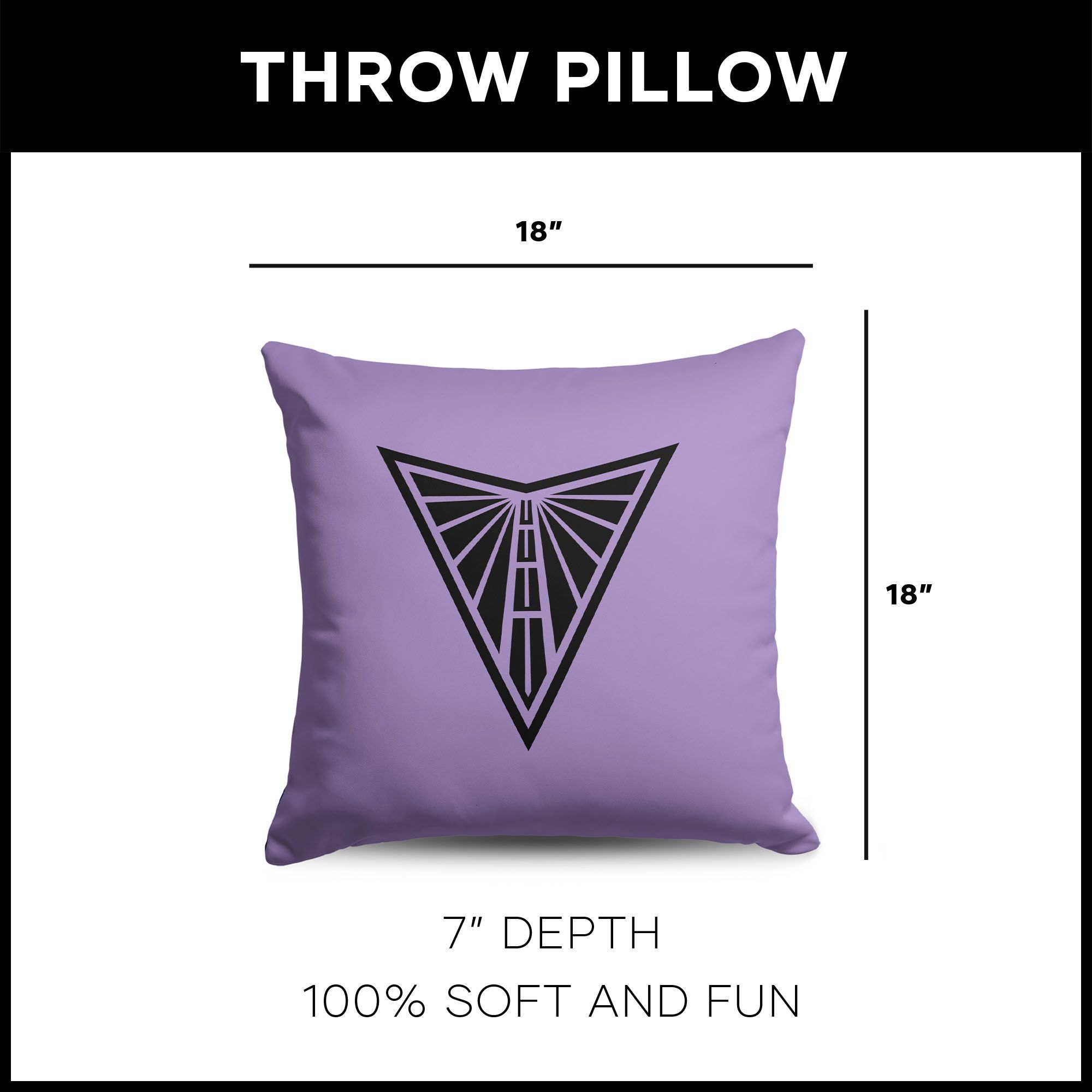Northwest Golden State Valkyries Multi Double Down Pillow product image