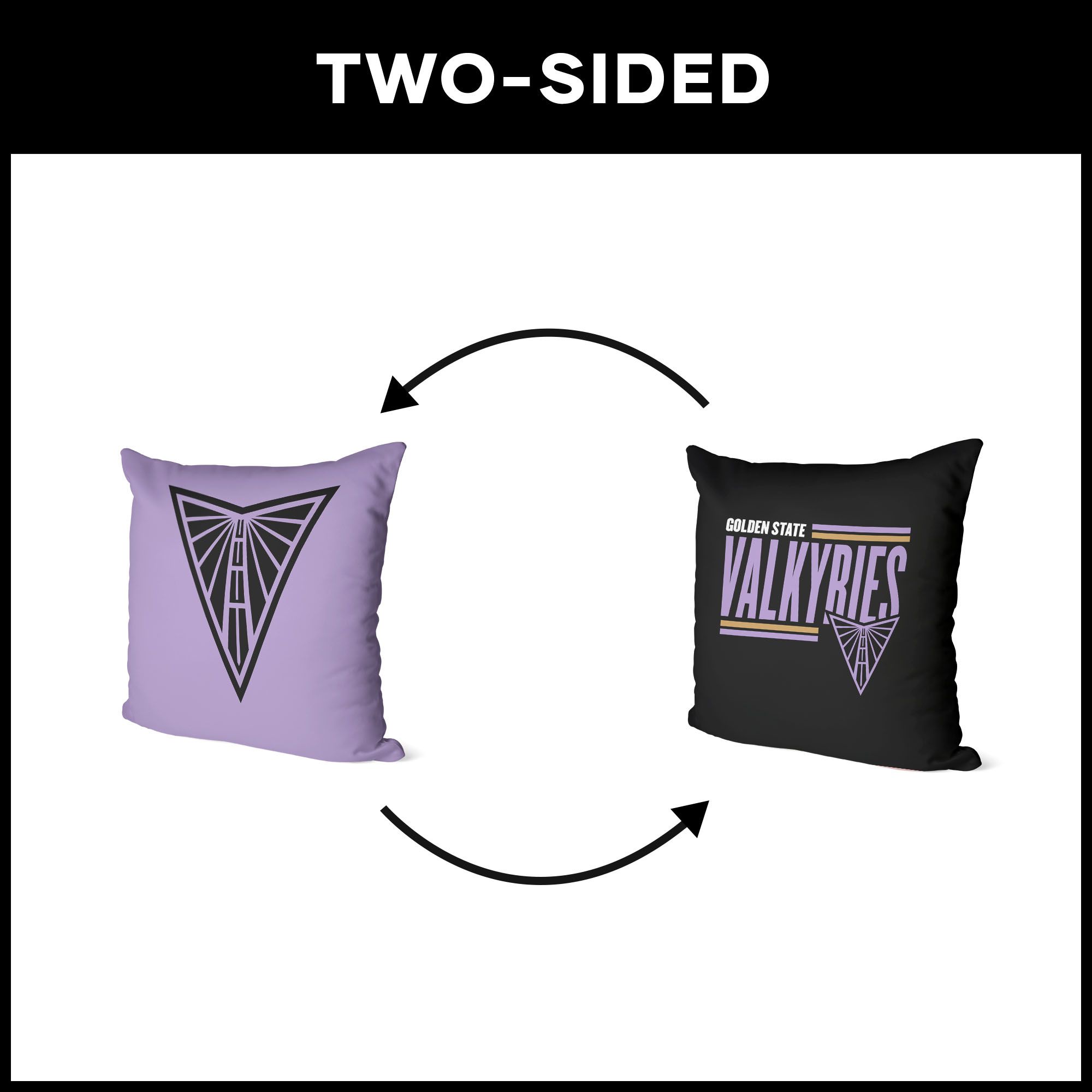 Northwest Golden State Valkyries Multi Double Down Pillow product image