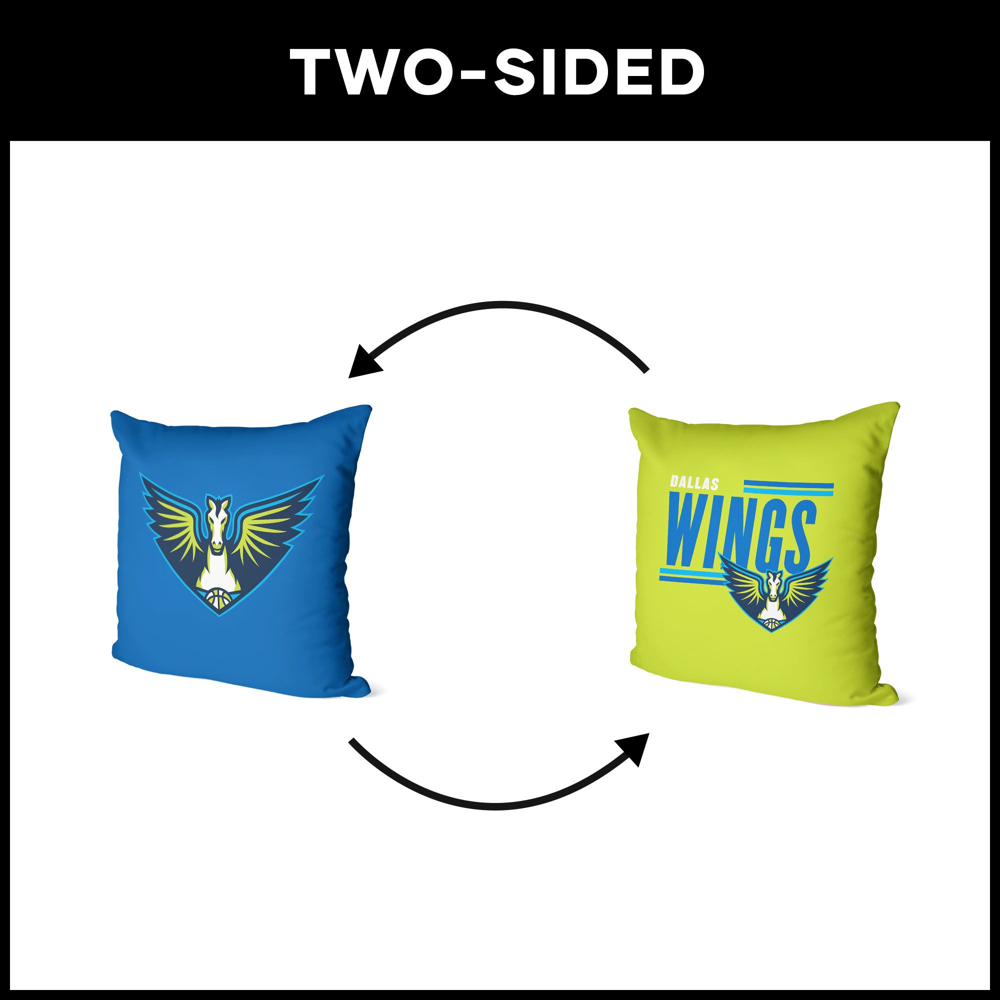 Northwest Dallas Wings Multi Double Down Pillow product image