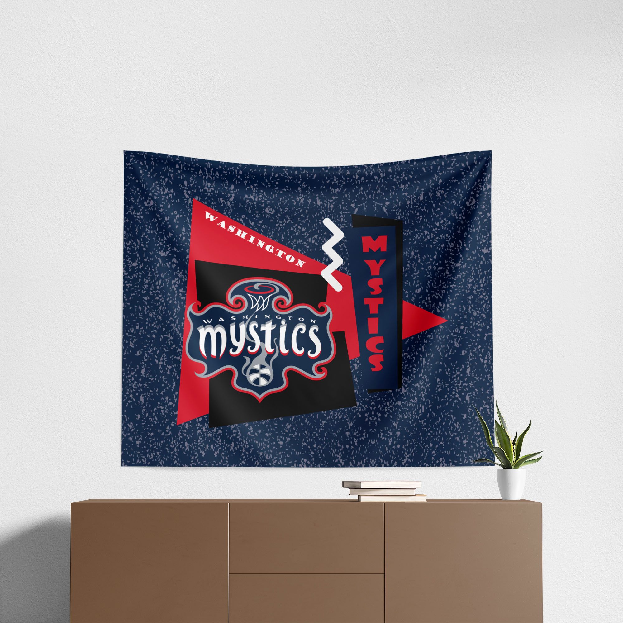 Northwest Washington Mystics Multi Funky Fresh Wall Hang product image