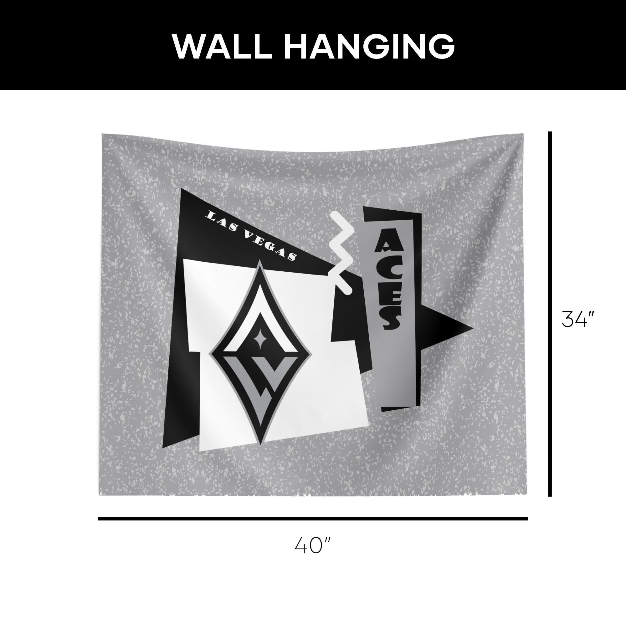 Northwest Las Vegas Aces Multi Funky Fresh Wall Hang product image