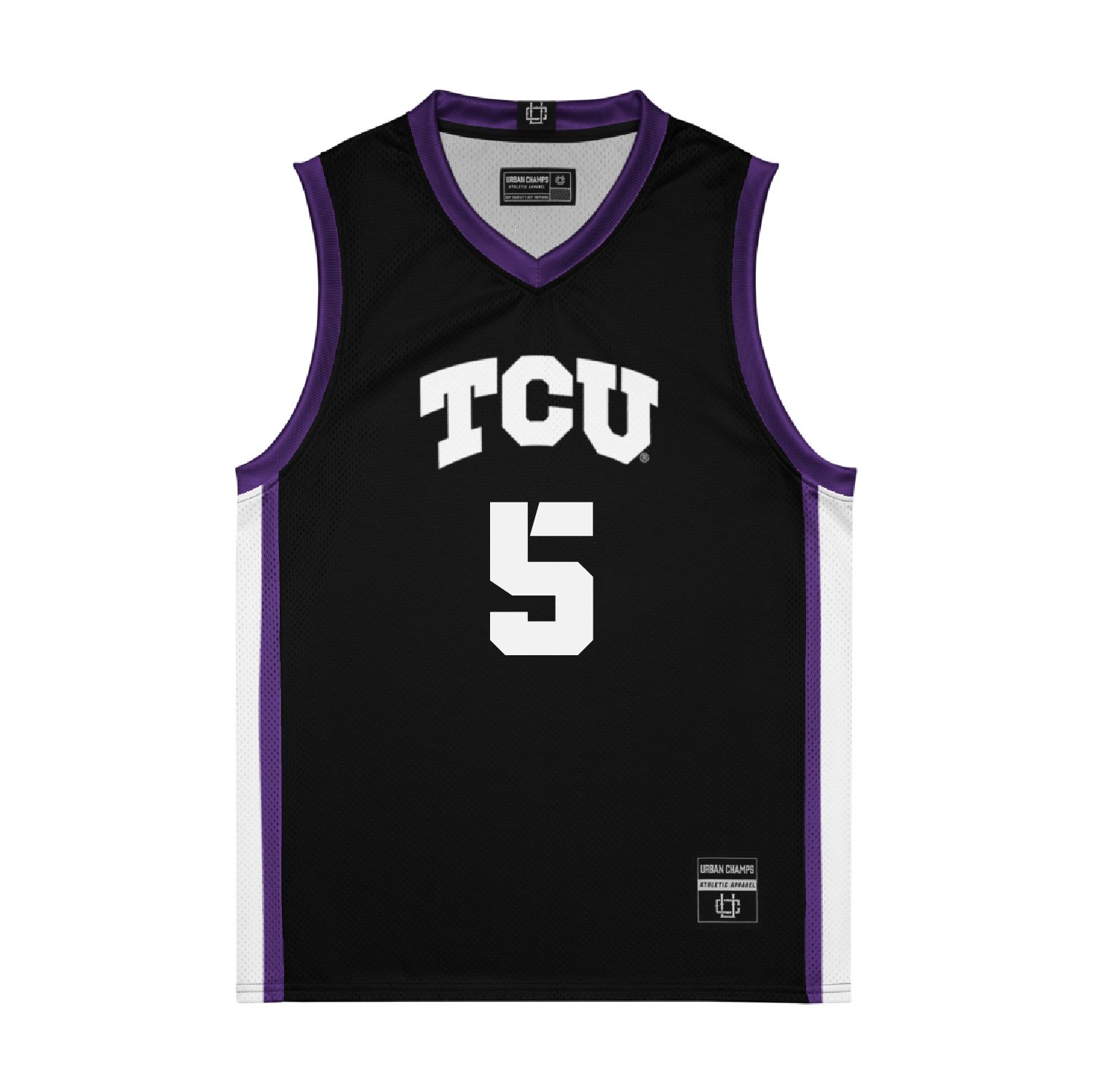 Campus Ink Women's TCU Horned Frogs Black Olivia Miles #5 Jersey product image