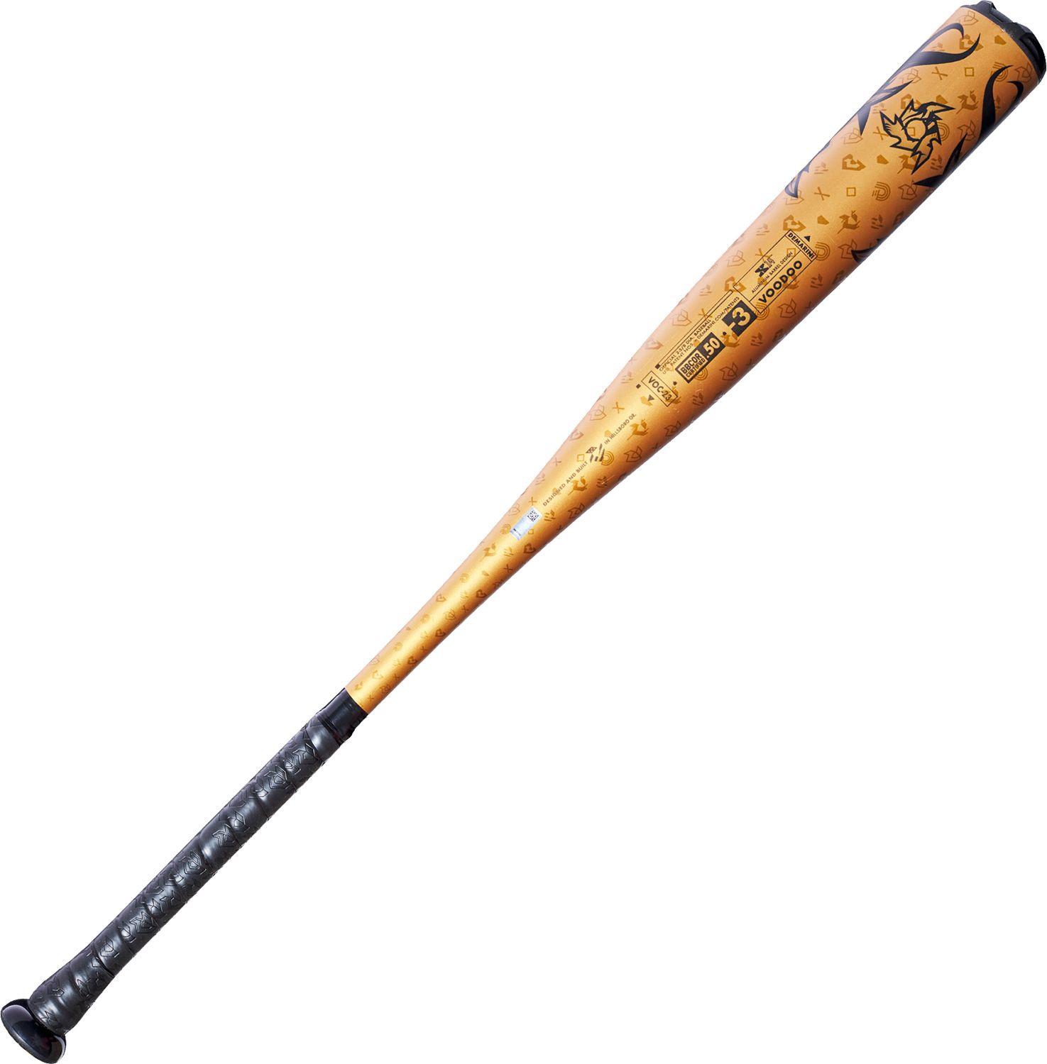 DeMarini Voodoo One Gold BBCOR Bat (-3) product image