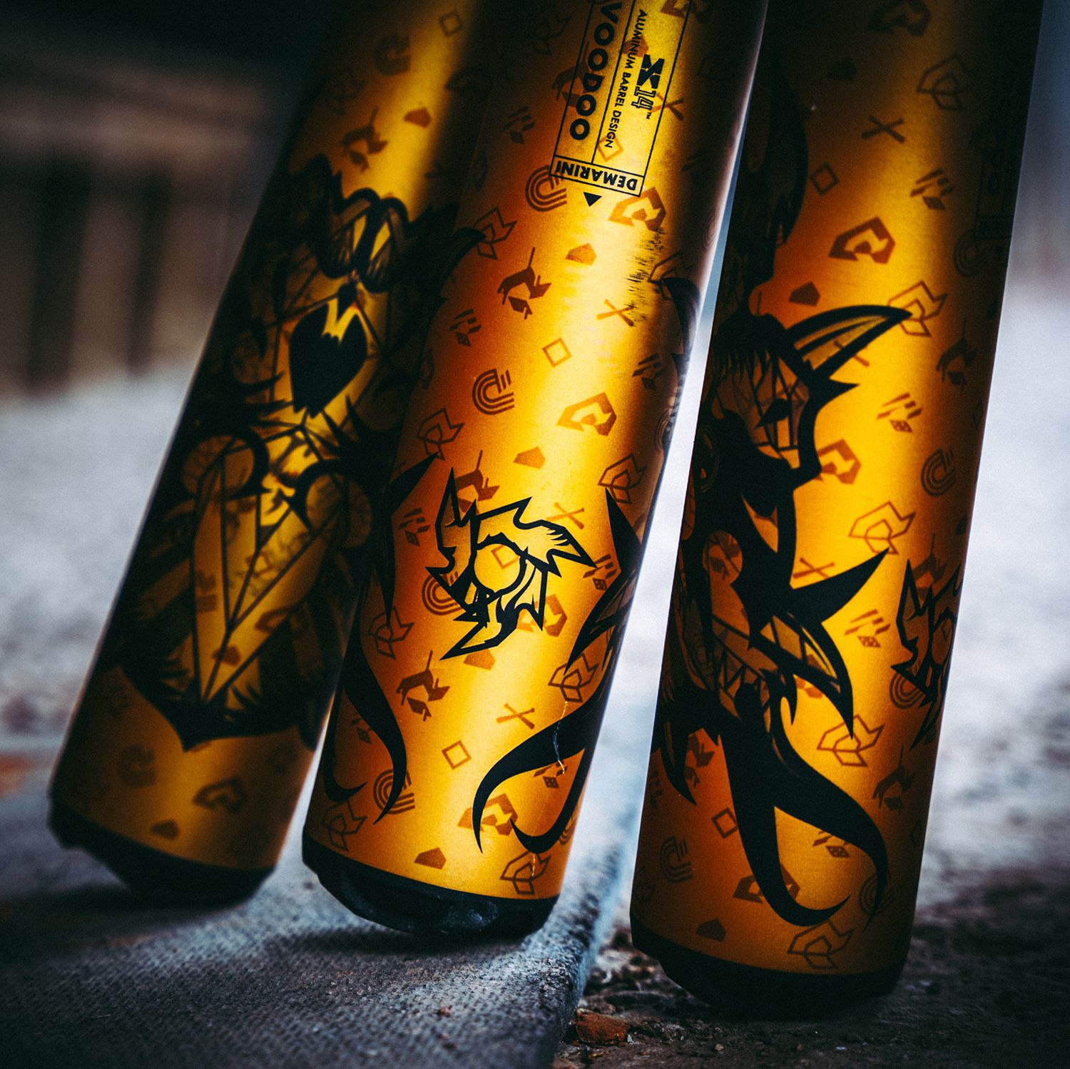 DeMarini Voodoo One Gold BBCOR Bat (-3) product image