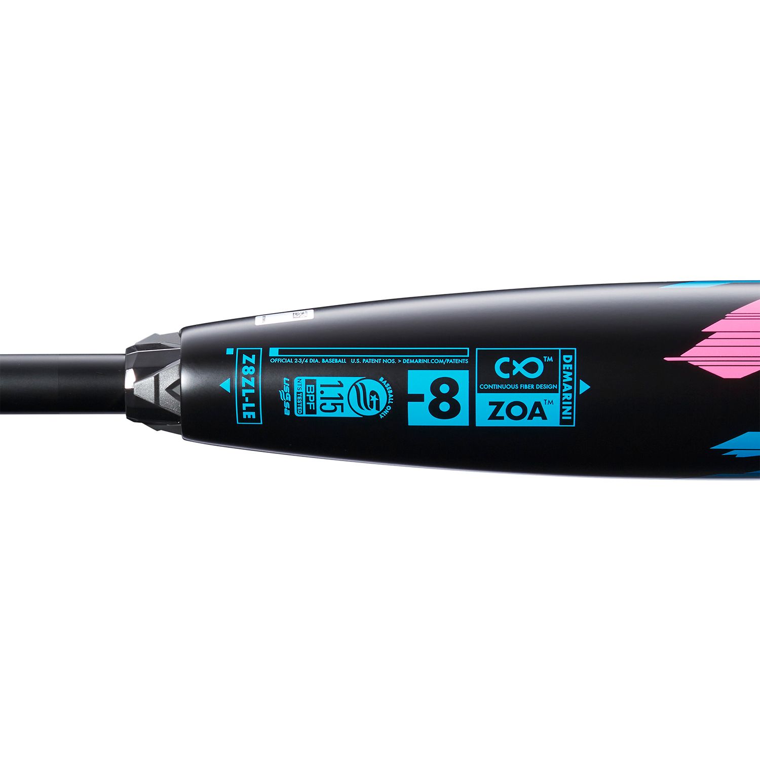 DeMarini ZOA Glitch 2¾'' Limited Edition USSSA Bat 2023 (-8) product image