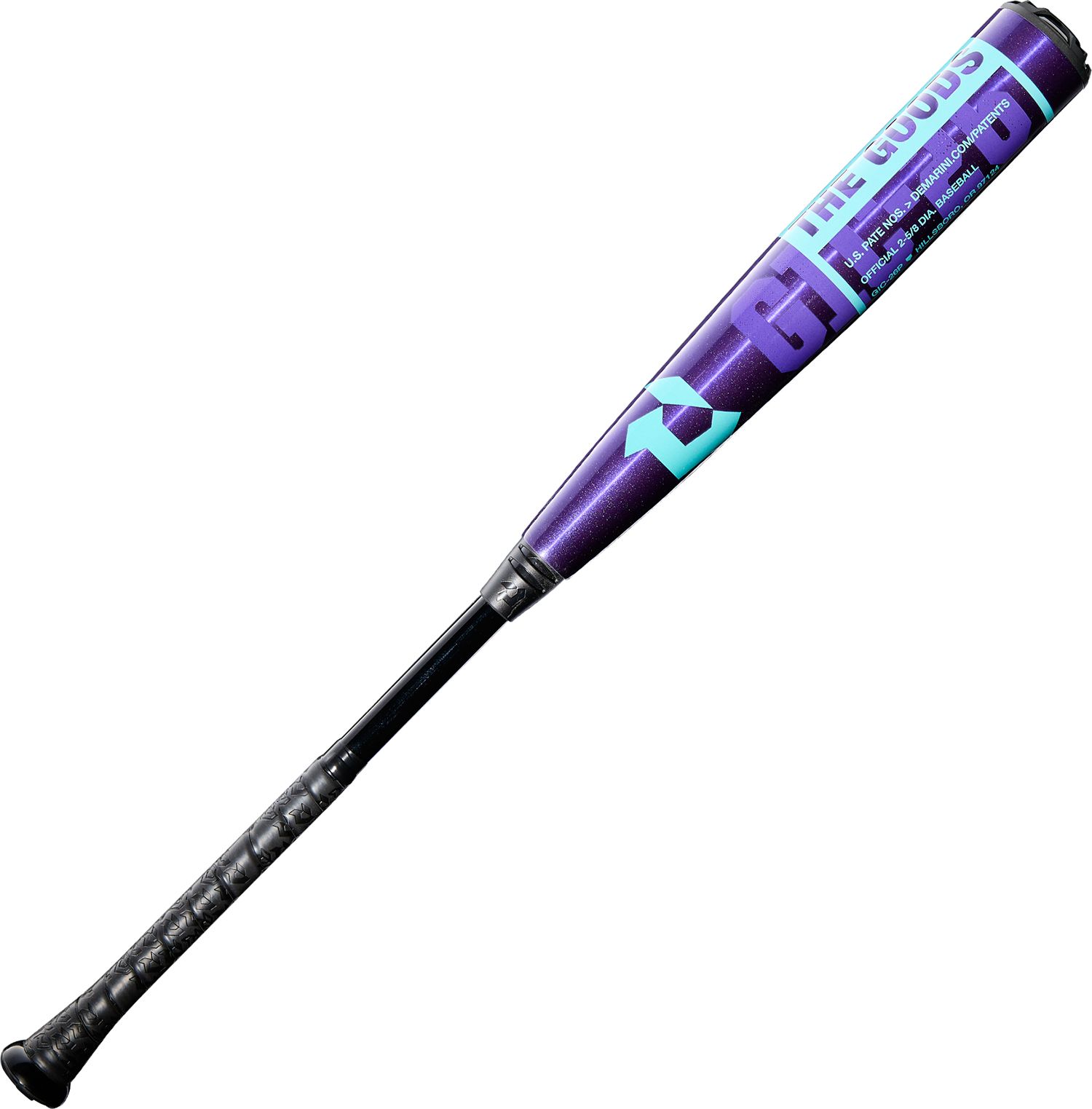 DeMarini The Goods Hybrid Royal Purple BBCOR Bat 2026 (-3) product image