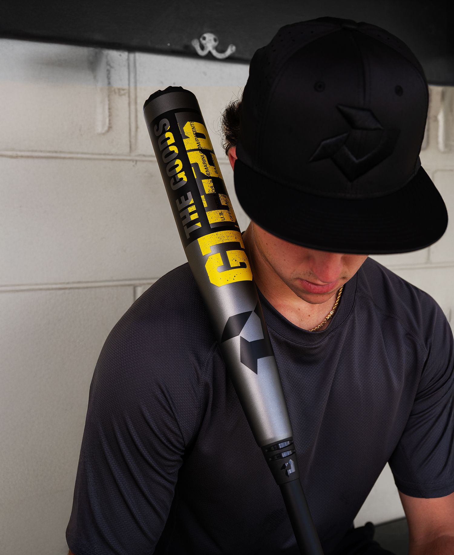 DeMarini The Goods Gunmetal Hybrid BBCOR Bat 2026 (-3) product image