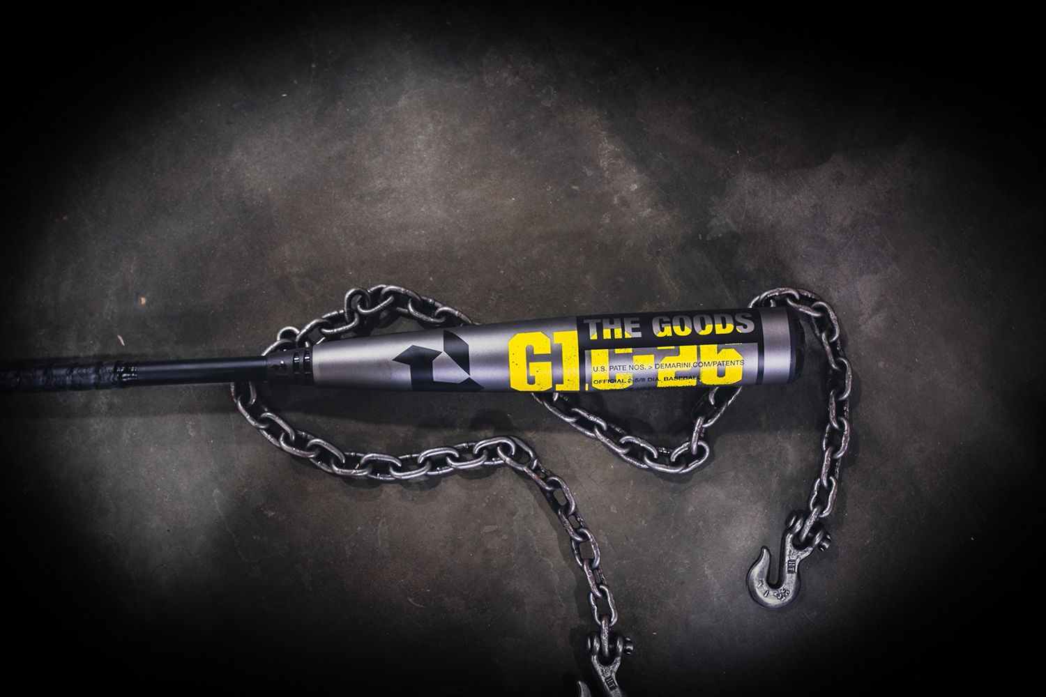 DeMarini The Goods Gunmetal Hybrid BBCOR Bat 2026 (-3) product image