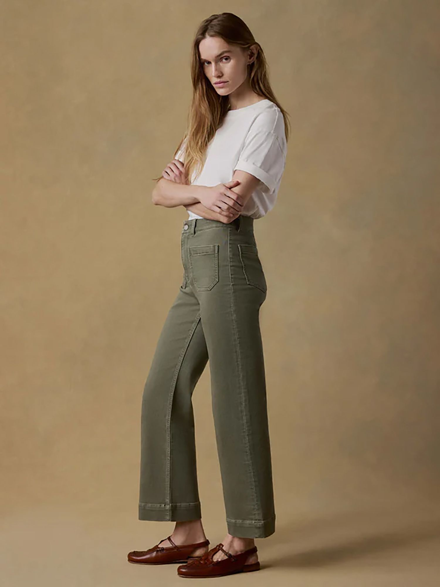 Faherty Women's Stretch Terry Ankle Pants product image