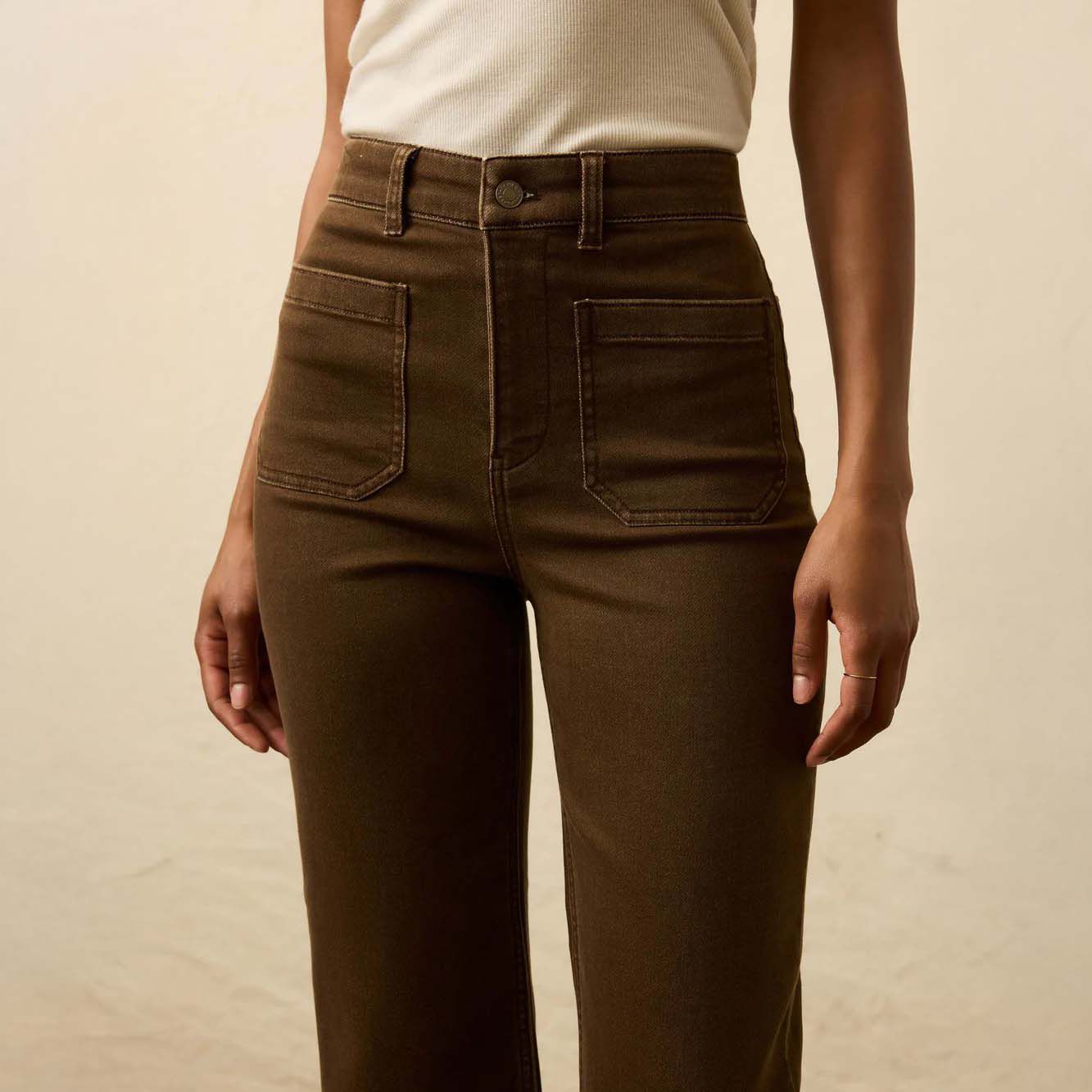 Faherty Women's Stretch Terry Ankle Pants product image