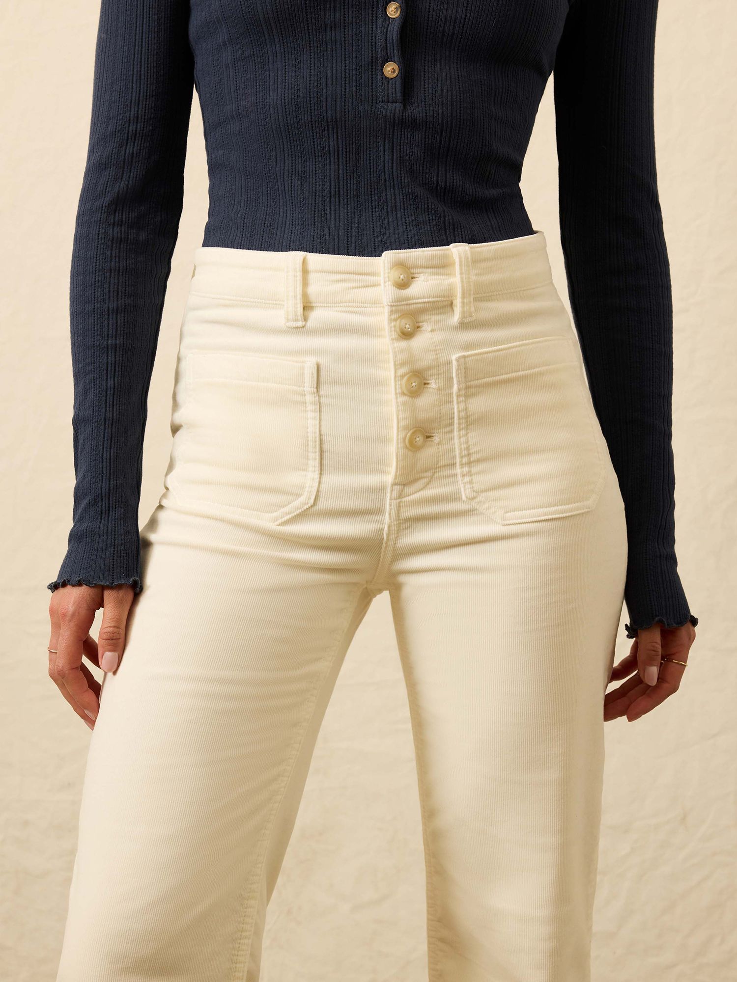 Faherty Women's Stretch Terry Cord Pants product image
