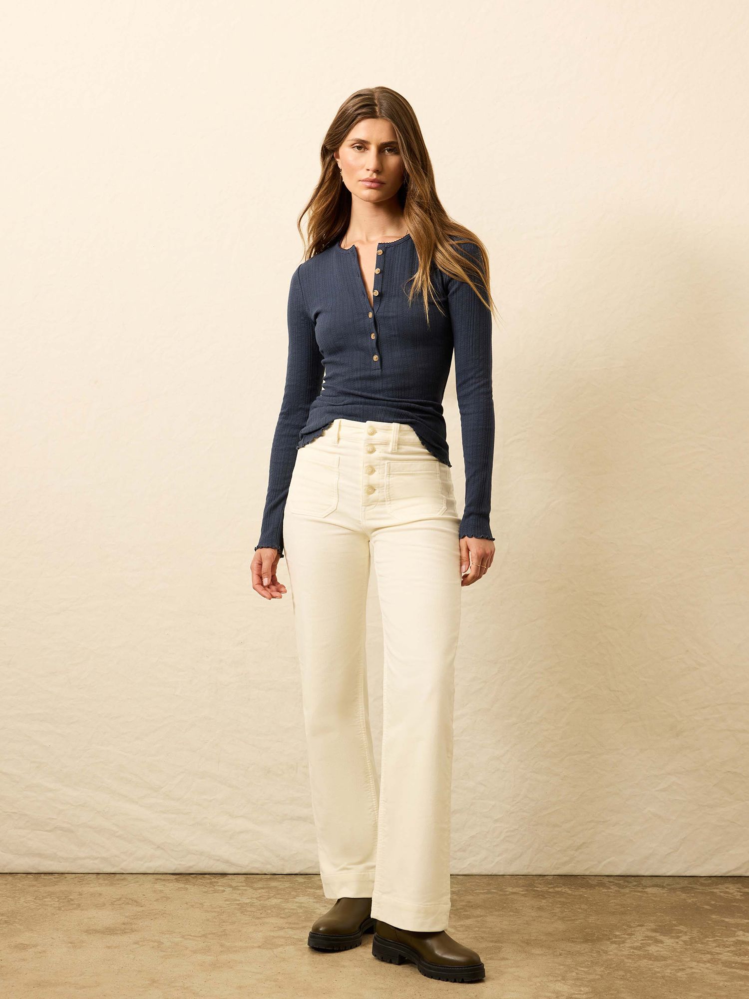 Faherty Women's Stretch Terry Cord Pants product image