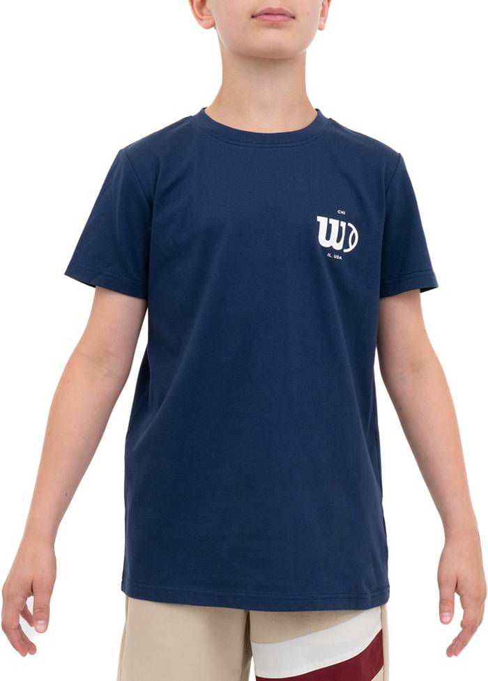 Wilson Men's T-Shirt - Navy - XL