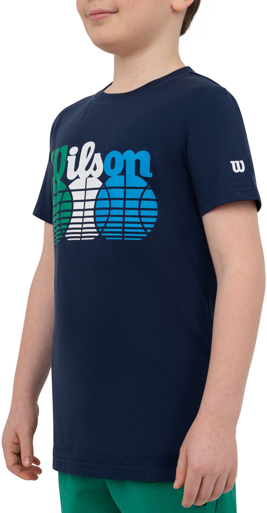 Wilson Boys' 3 Ball Logo Short Sleeve T-Shirt product image
