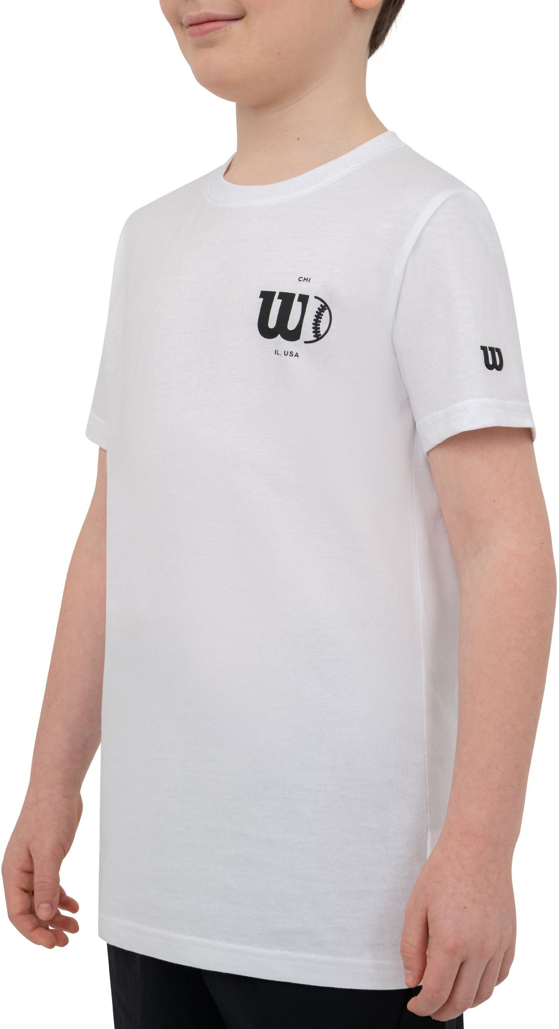 Wilson Boys' Baseball Outline Short Sleeve T-Shirt product image