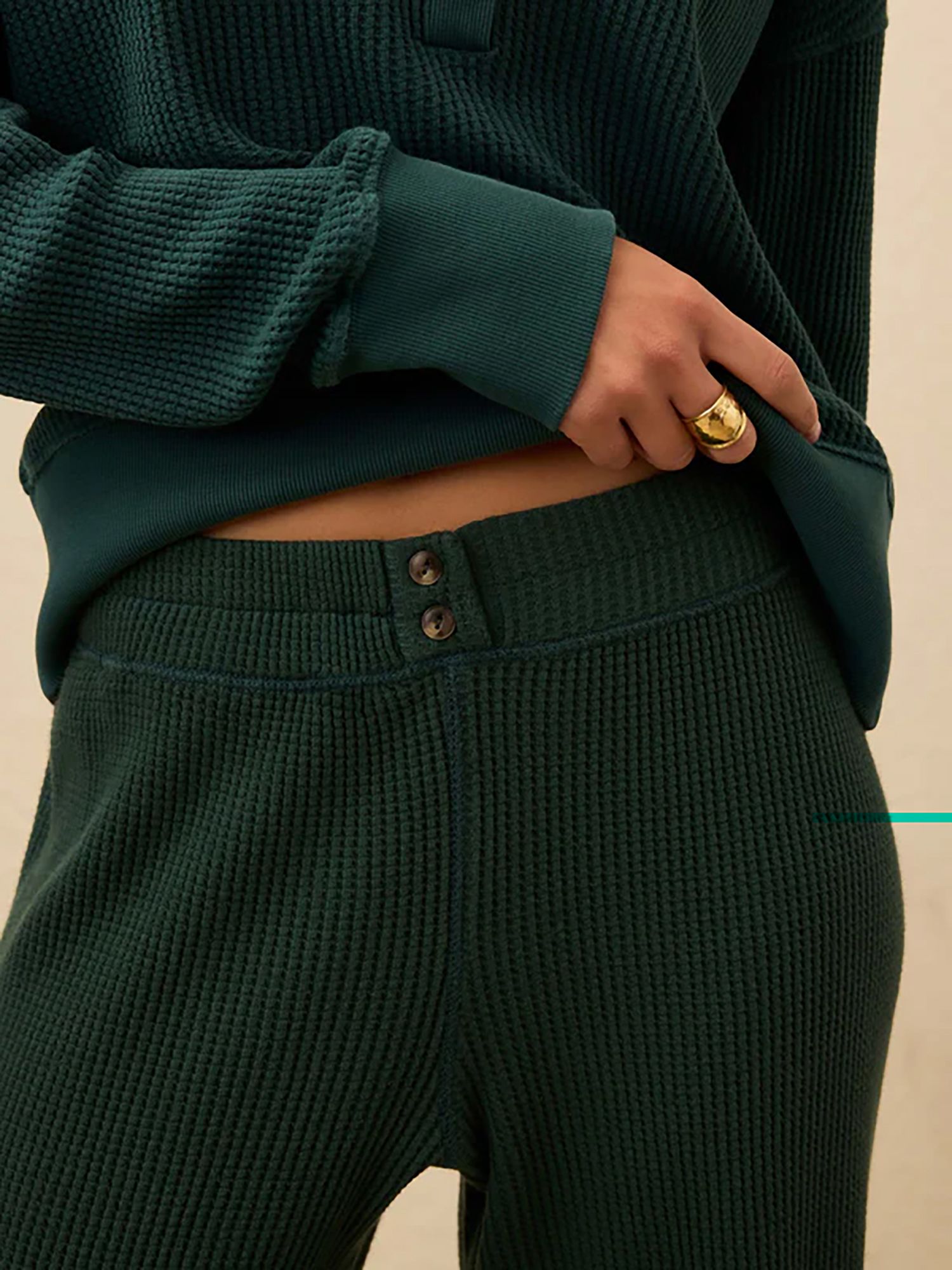 Faherty Women's Apres Waffle Pants product image