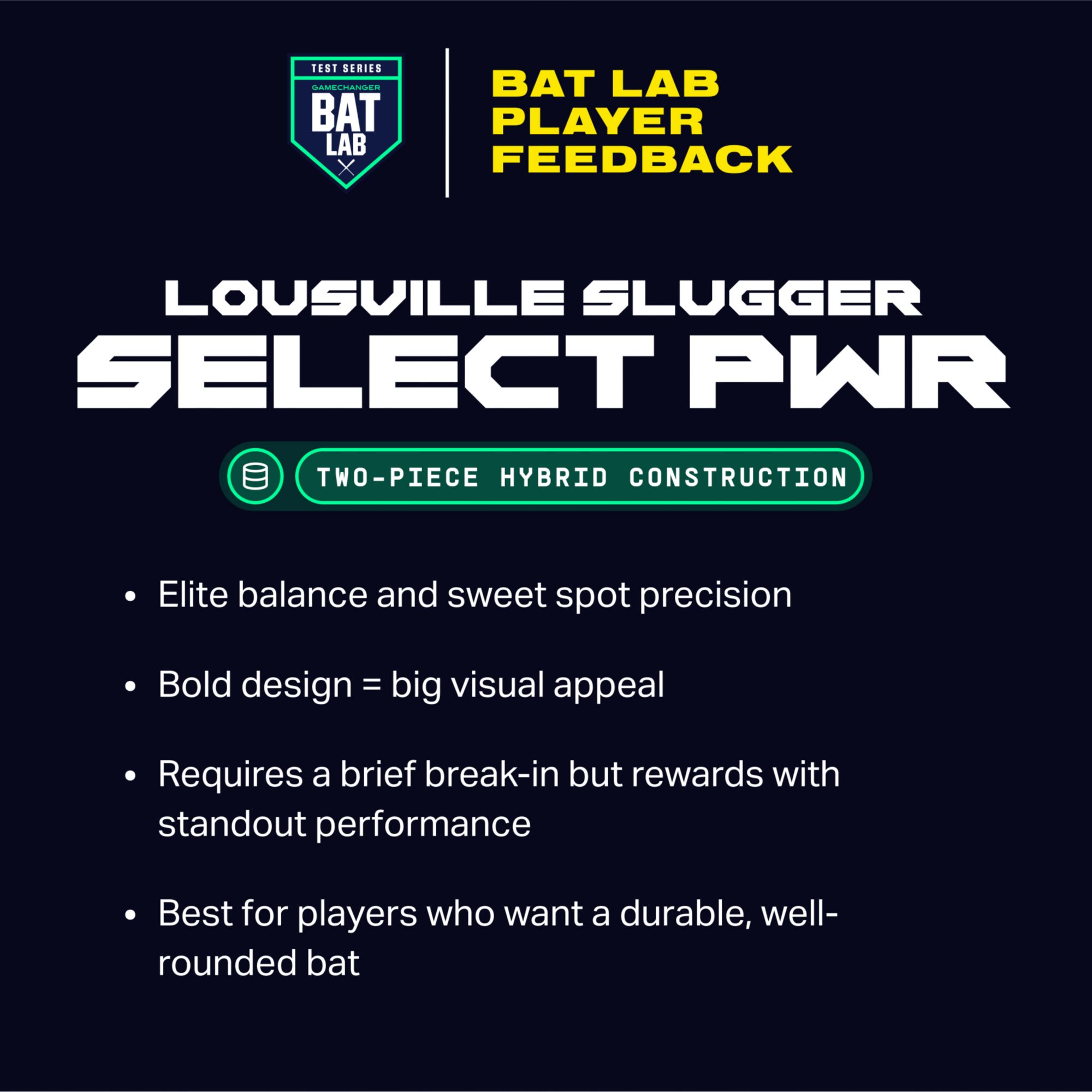 Louisville Slugger Select PWR Spec Ops Limited Edition BBCOR Bat 2025 (-3) product image