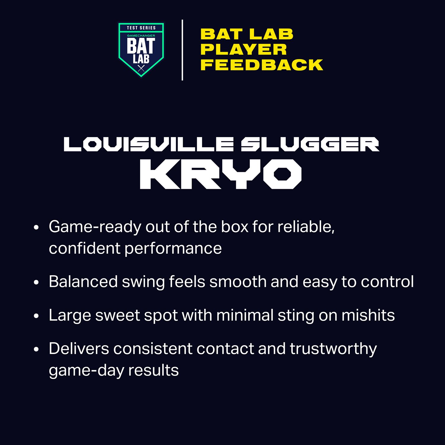 Louisville Slugger Kryo Thundernight Fastpitch Bat 2026 (-11) product image