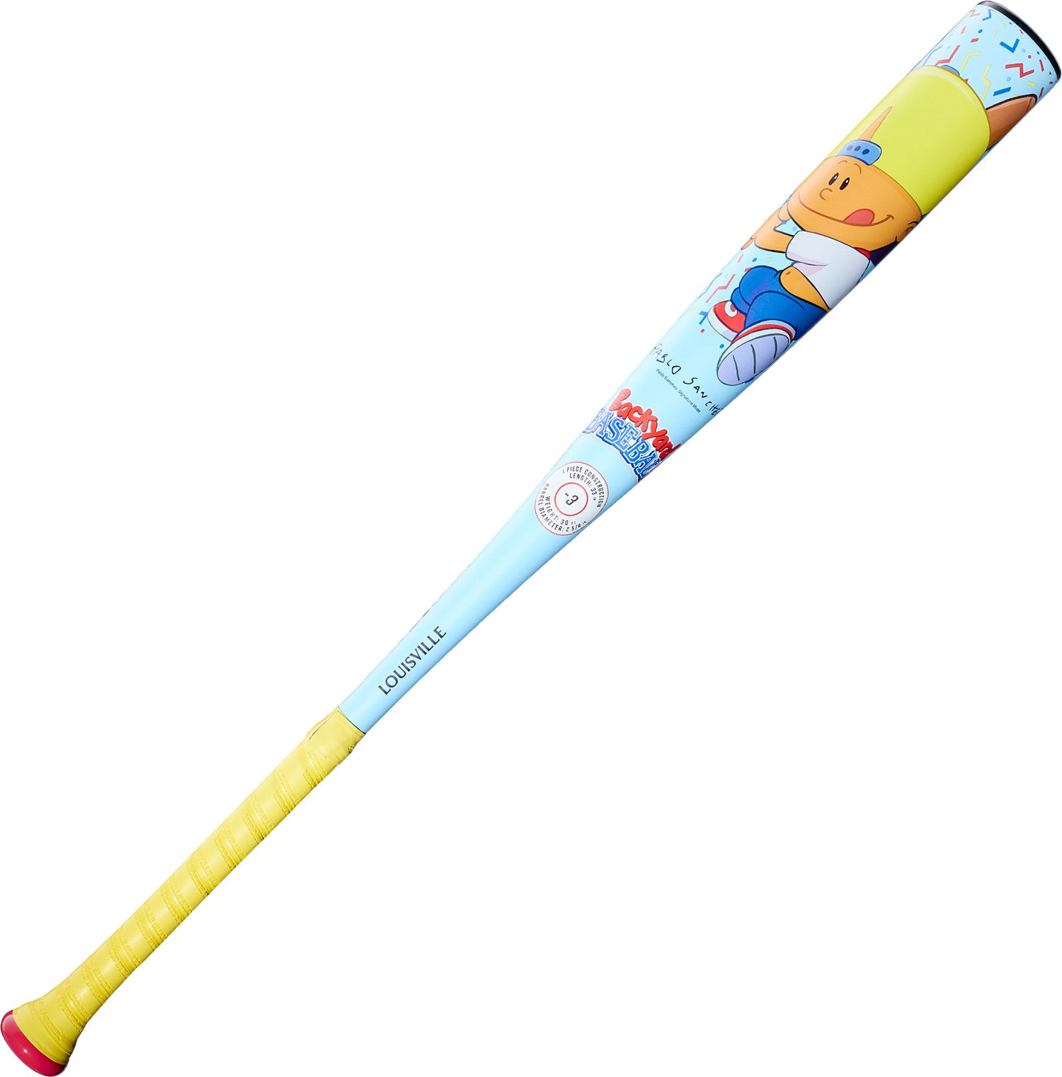 Louisville Slugger x Backyard Baseball Atlas Pablo Sanchez BBCOR Bat (-3) product image