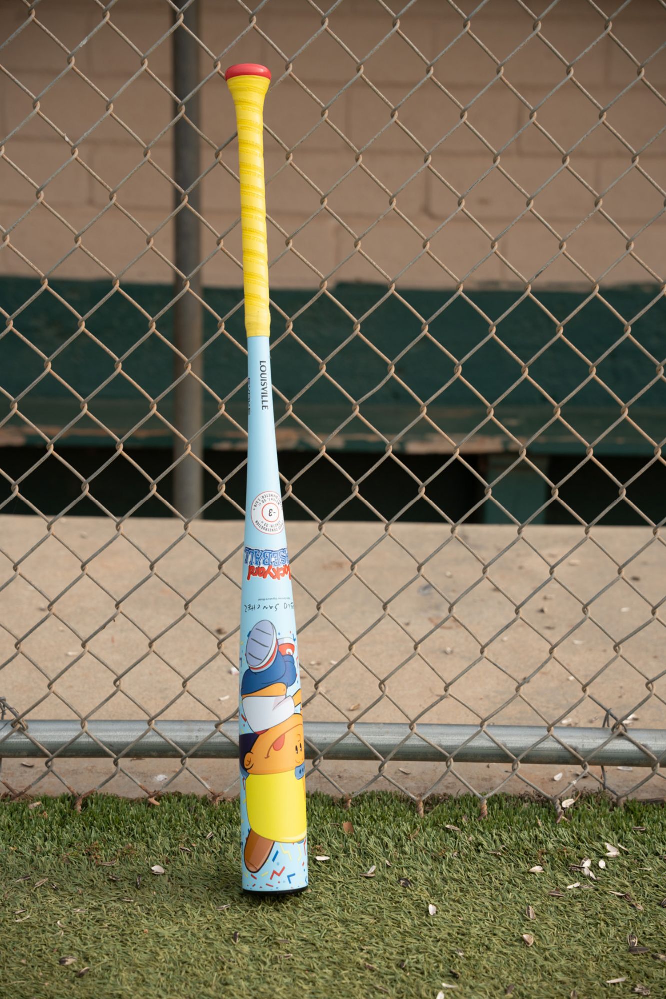 Louisville Slugger x Backyard Baseball Atlas Pablo Sanchez BBCOR Bat (-3) product image