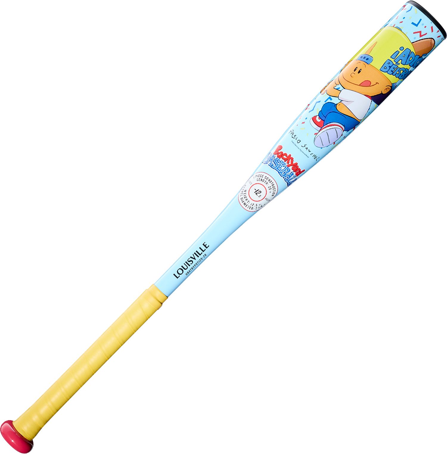 Louisville Slugger x Backyard Baseball Atlas Pablo Sanchez USA Tee Ball Bat (-12.5) product image