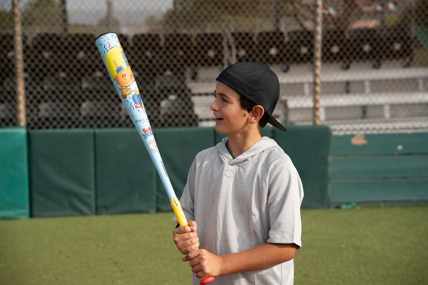 Louisville Slugger x Backyard Baseball Atlas Pablo Sanchez USA Tee Ball Bat (-12.5) product image