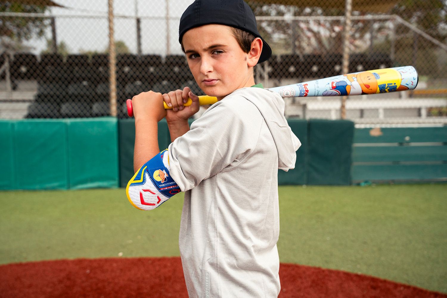 Louisville Slugger x Backyard Baseball Atlas Pablo Sanchez USA Tee Ball Bat (-12.5) product image