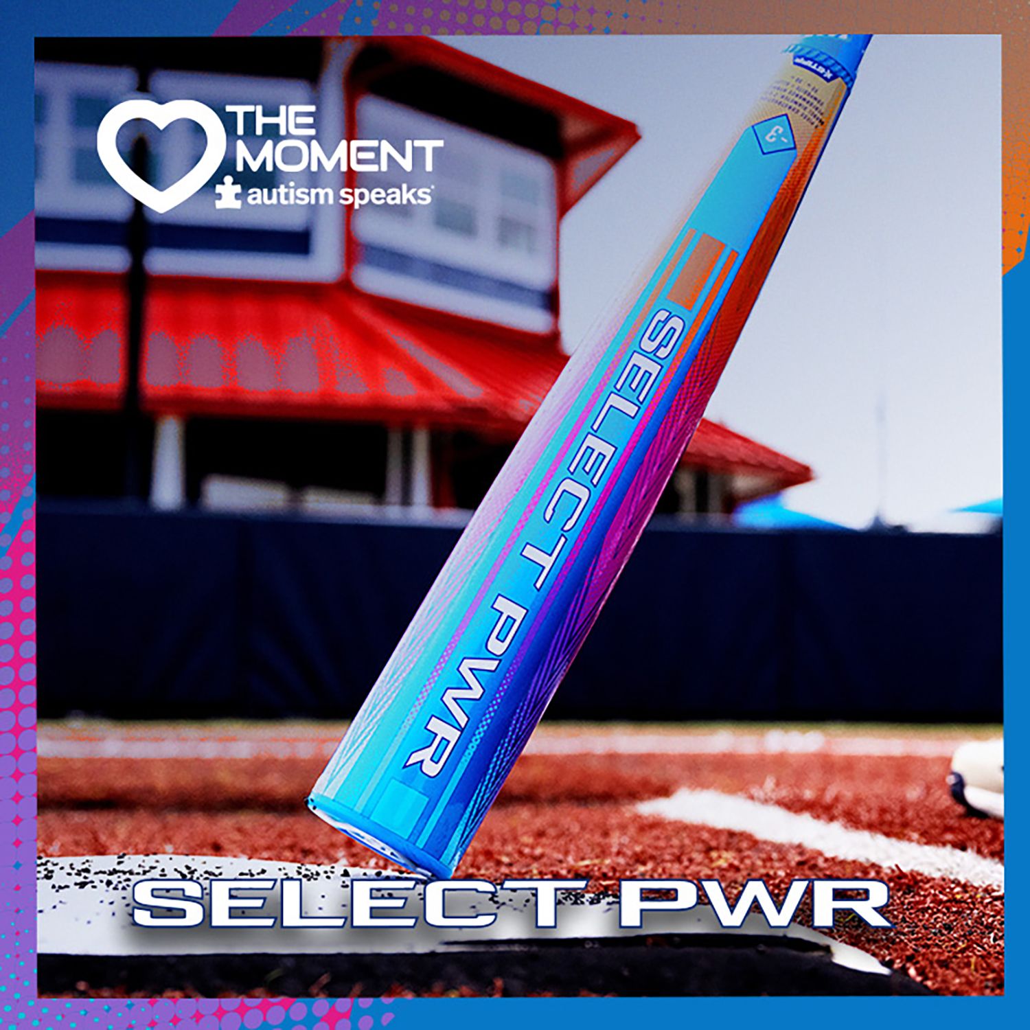 Louisville Slugger Select PWR "Love the Moment" Hybrid BBCOR Bat 2026 (-3) product image