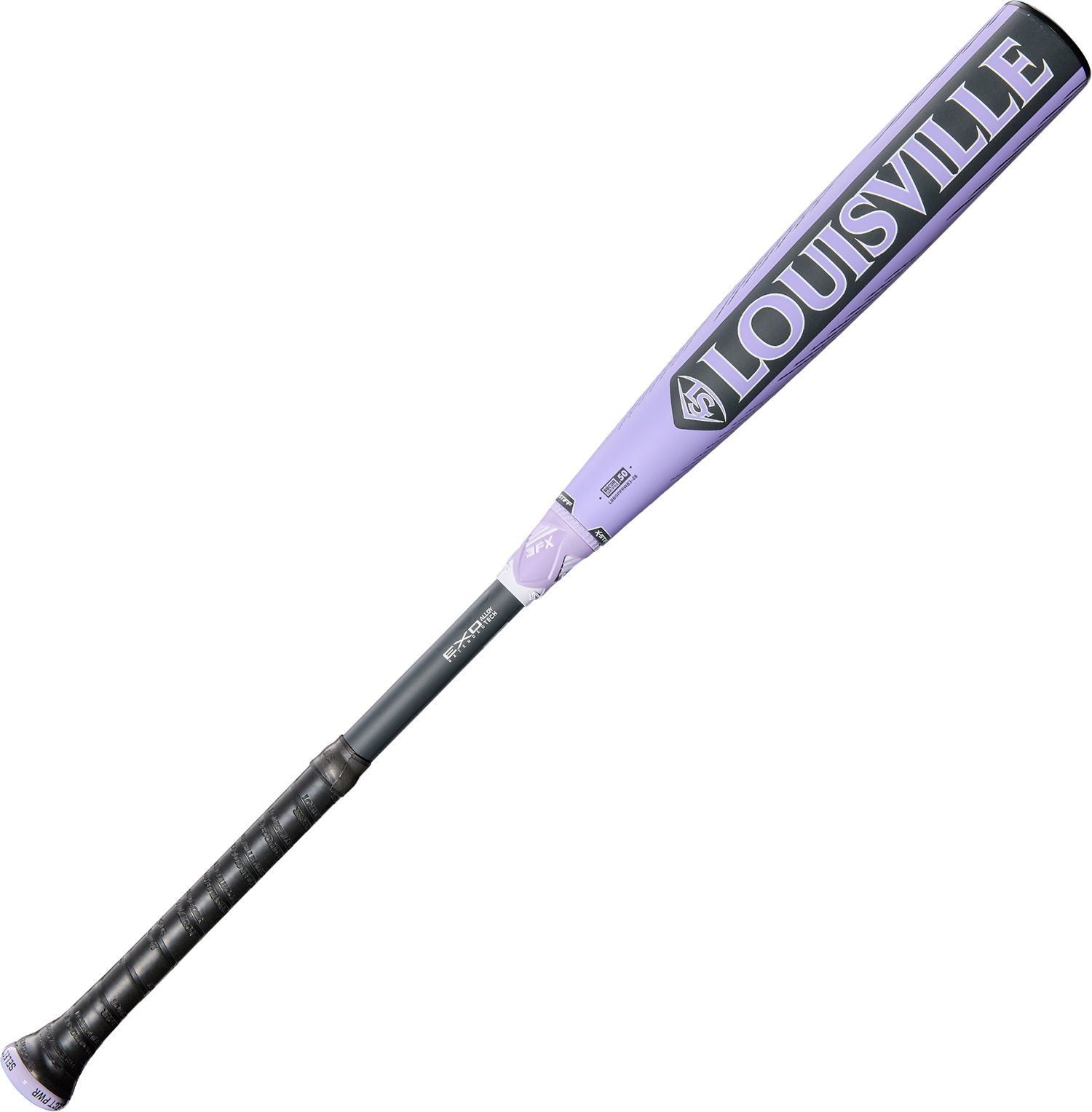 Louisville Slugger Select PWR Purple Hybrid BBCOR Bat 2026 (-3) product image