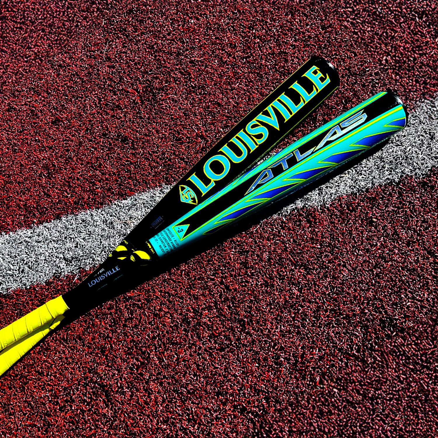 Louisville Slugger Atlas Green Hybrid BBCOR Bat 2026 (-3) product image