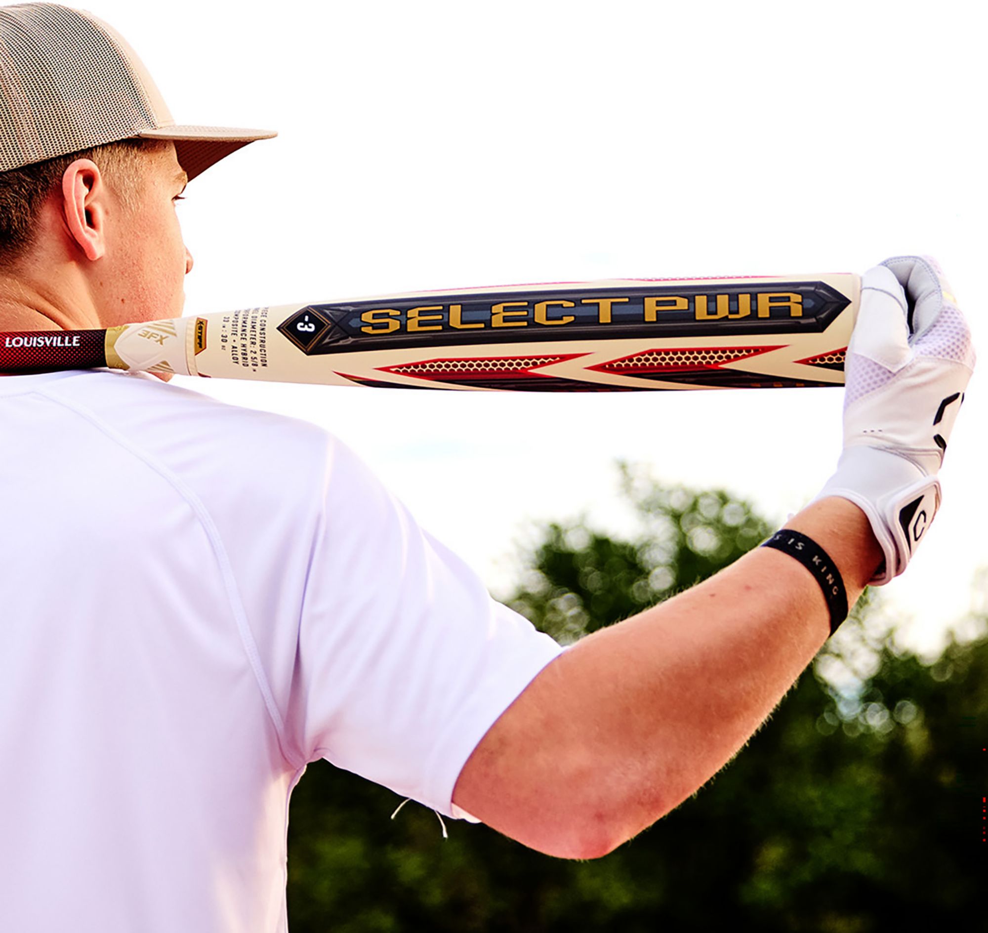 Louisville Slugger Select PWR Hybrid BBCOR Bat 2027 (-3) product image