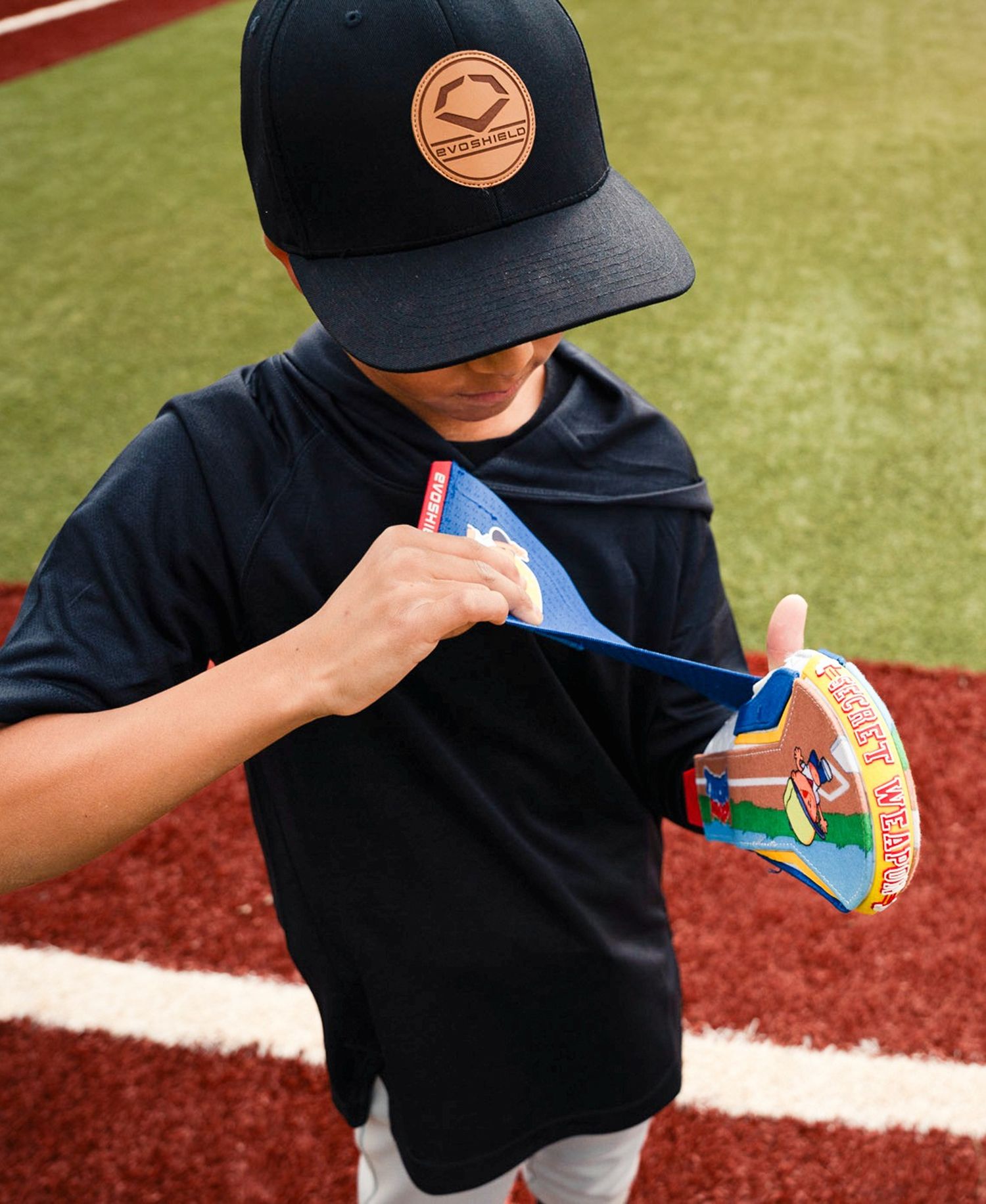 EvoShield x Backyard Baseball Adult Universal Pablo Sanchez Sliding Mitt 2.0 product image