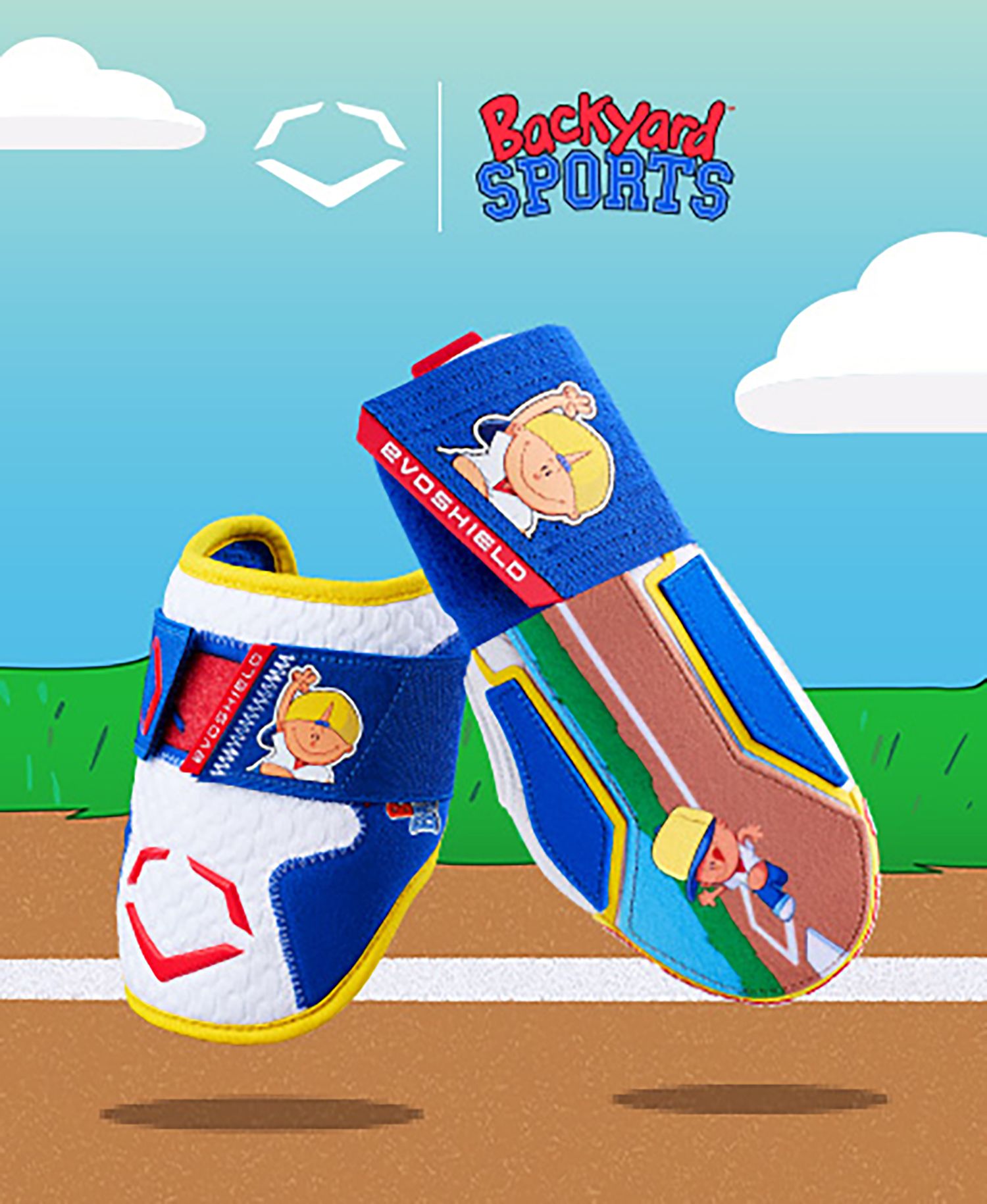 EvoShield x Backyard Baseball Pro-SRZ 2.0 Pablo Sanchez Batter's Elbow Guard product image